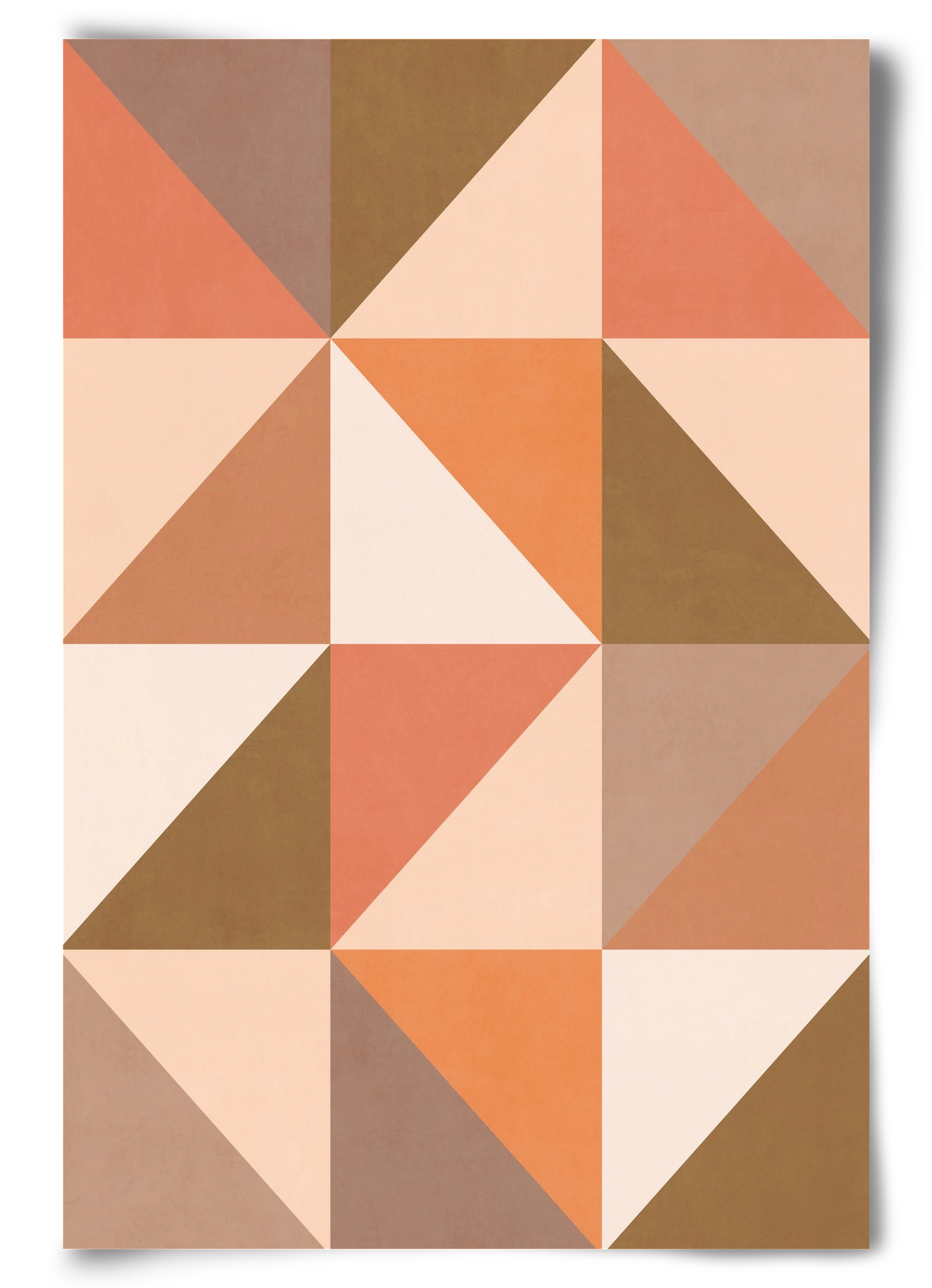 Triangle Composition 09, 60x90 cm, Keret nélkül