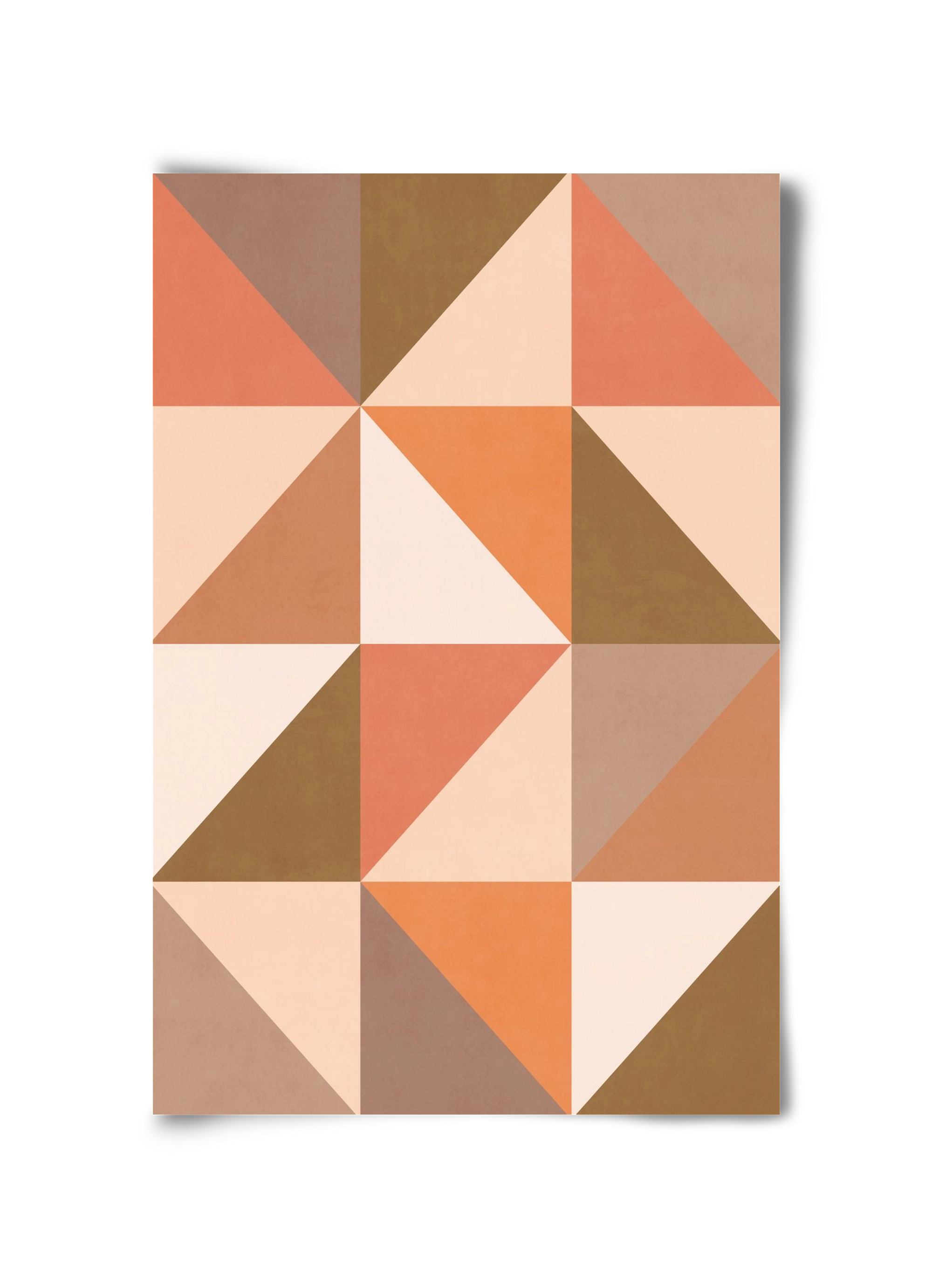 Triangle Composition 09, 30x45 cm, Keret nélkül