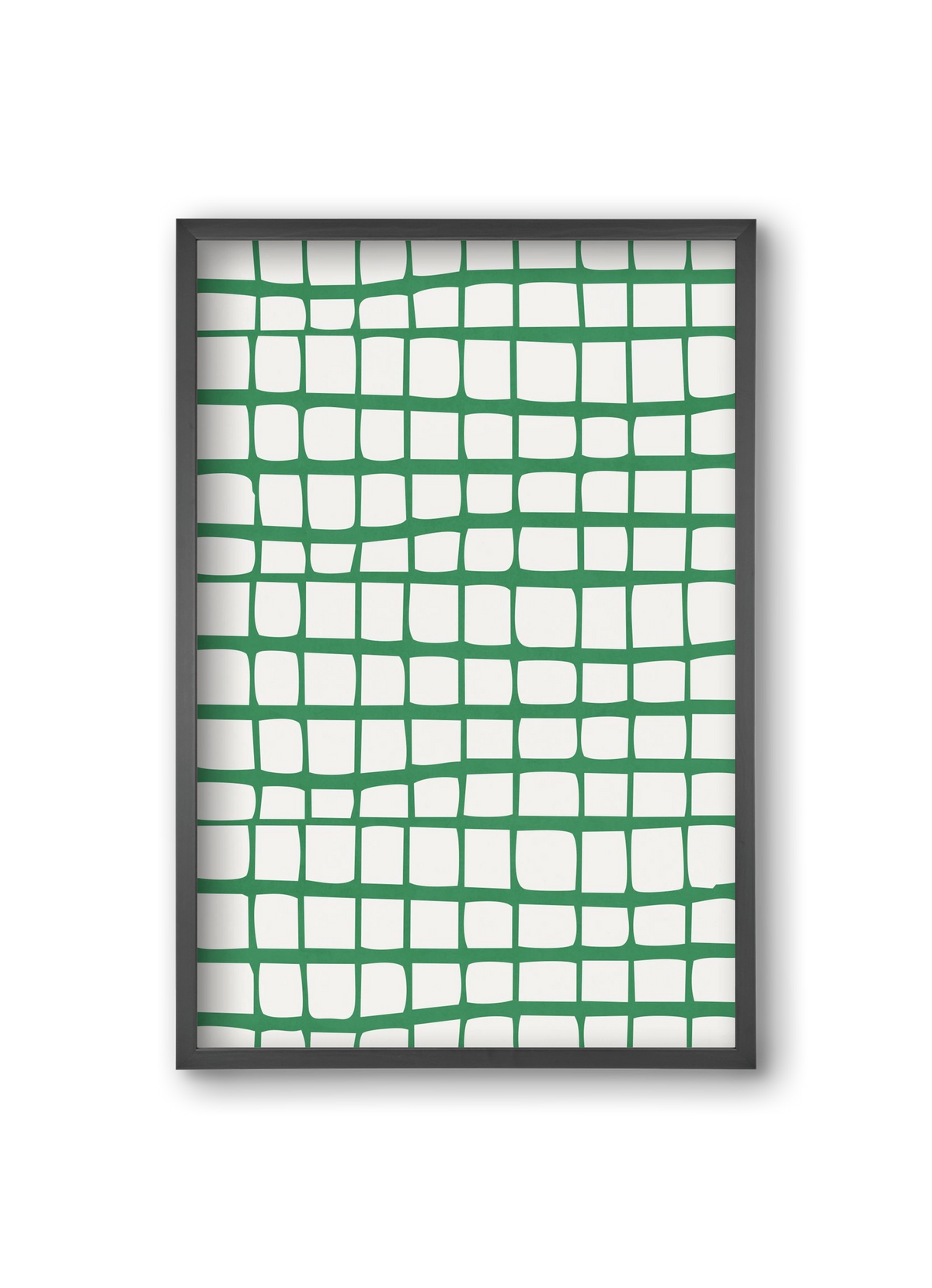 Organic Lines 02, 20x30 cm (20x30 cm), Fekete keret