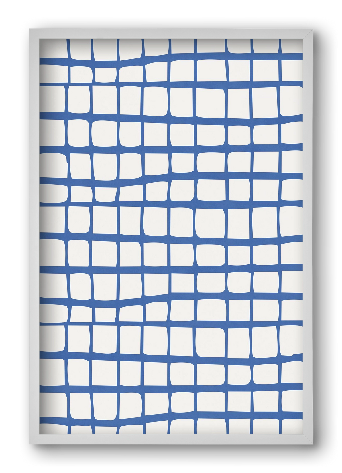 Organic Lines 03, 40x60 cm (40x60 cm), Fehér keret