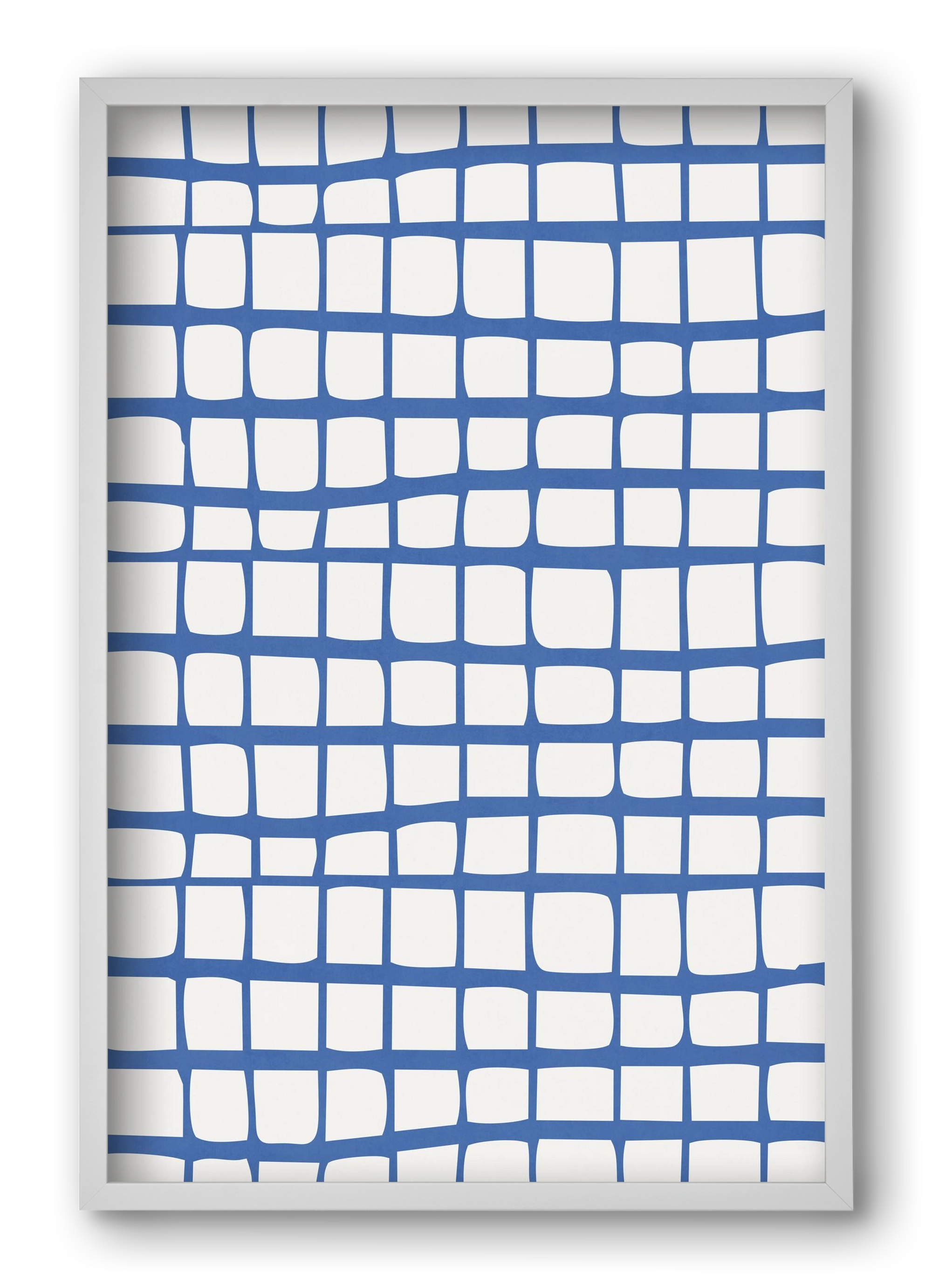 Organic Lines 03, 40x60 cm (40x60 cm), Fehér keret