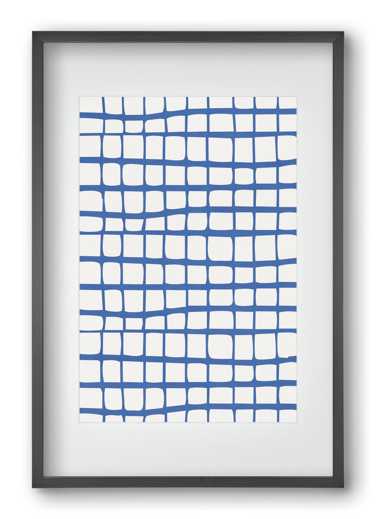 Organic Lines 03, 40x60 cm (30x45 cm), Fekete keret, paszpartuval