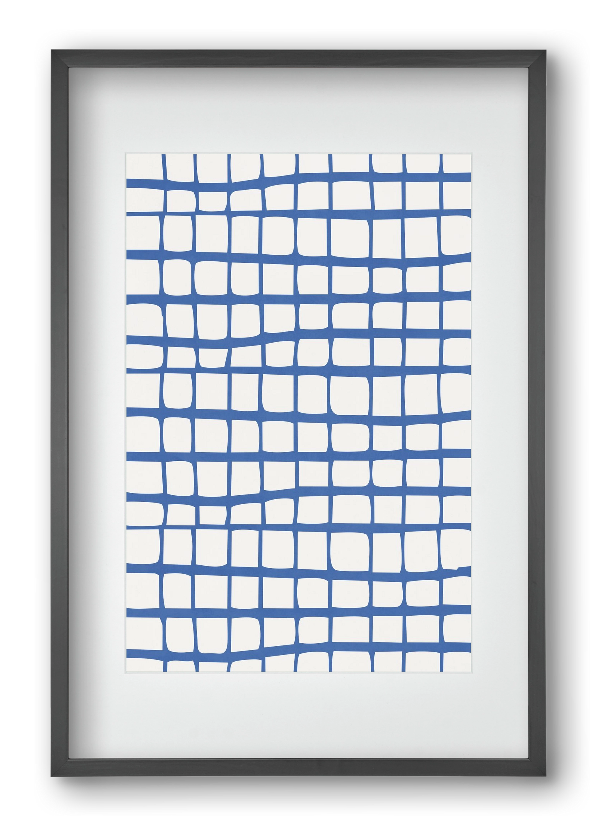 Organic Lines 03, 40x60 cm (30x45 cm), Fekete keret, paszpartuval