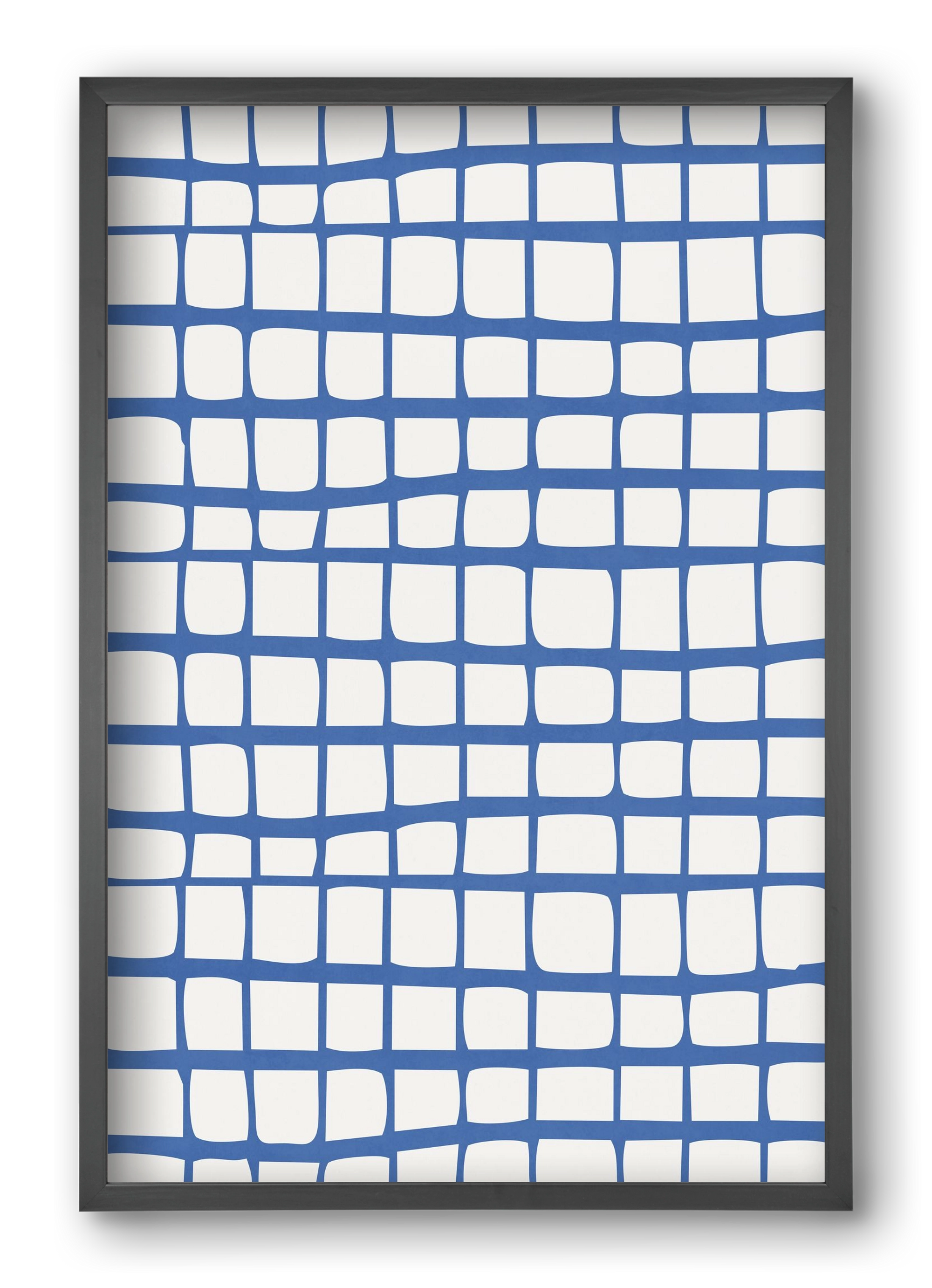 Organic Lines 03, 40x60 cm (40x60 cm), Fekete keret