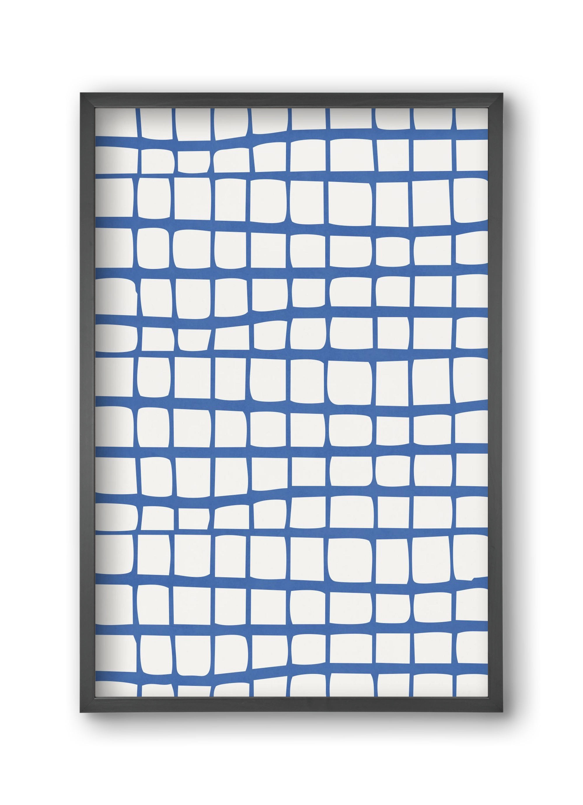 Organic Lines 03, 30x45 cm (30x45 cm), Fekete keret