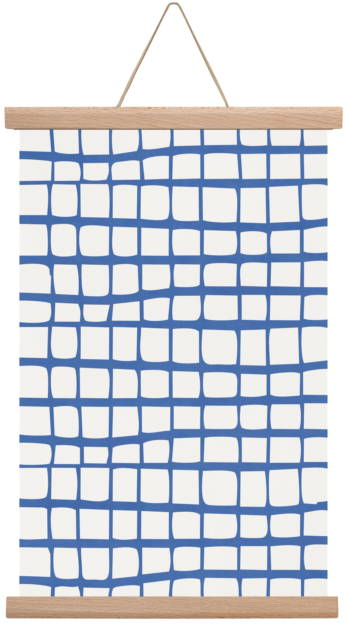 Organic Lines 03, 30x45 cm (30x45 cm), Tölgy akasztó