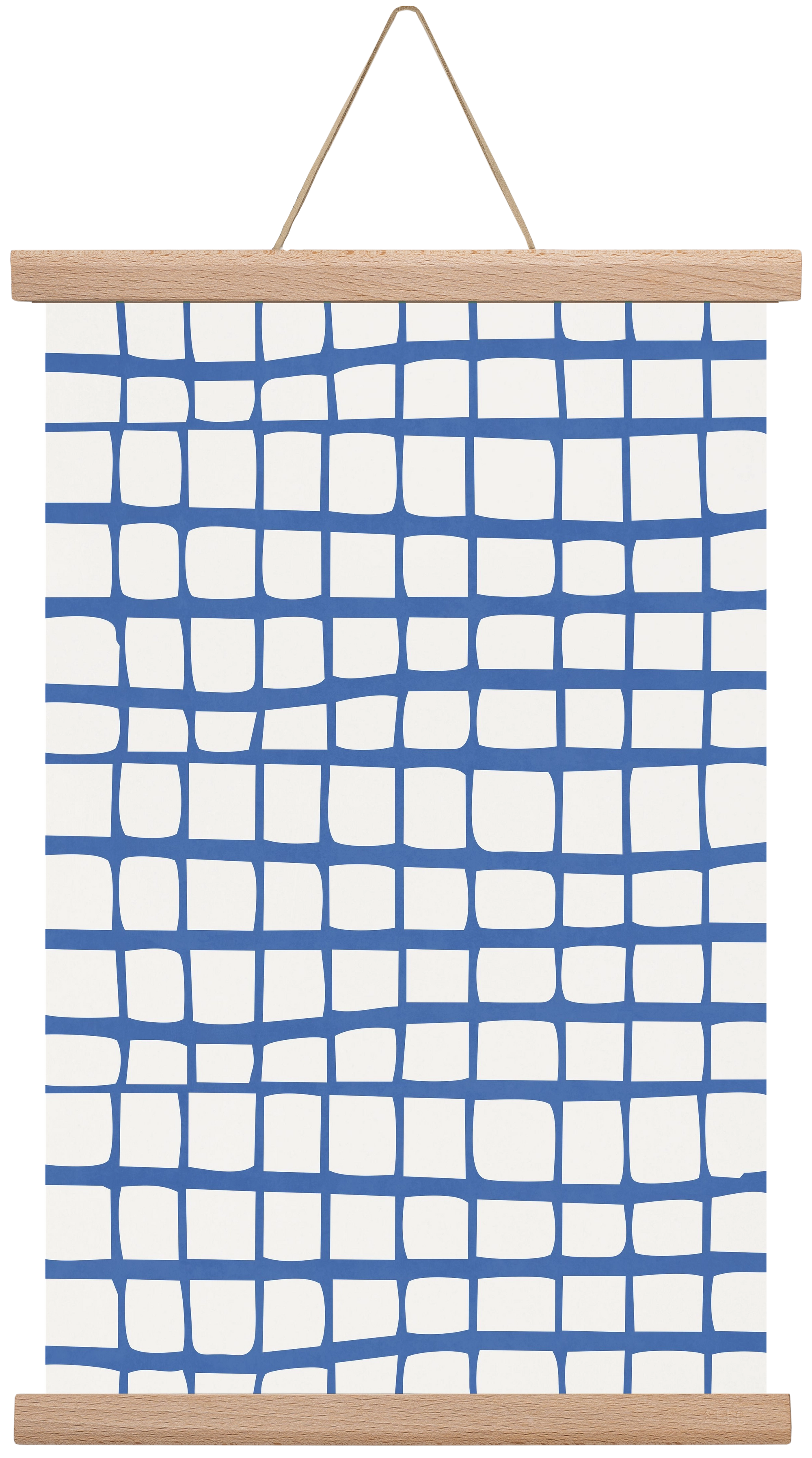 Organic Lines 03, 30x45 cm (30x45 cm), Tölgy akasztó