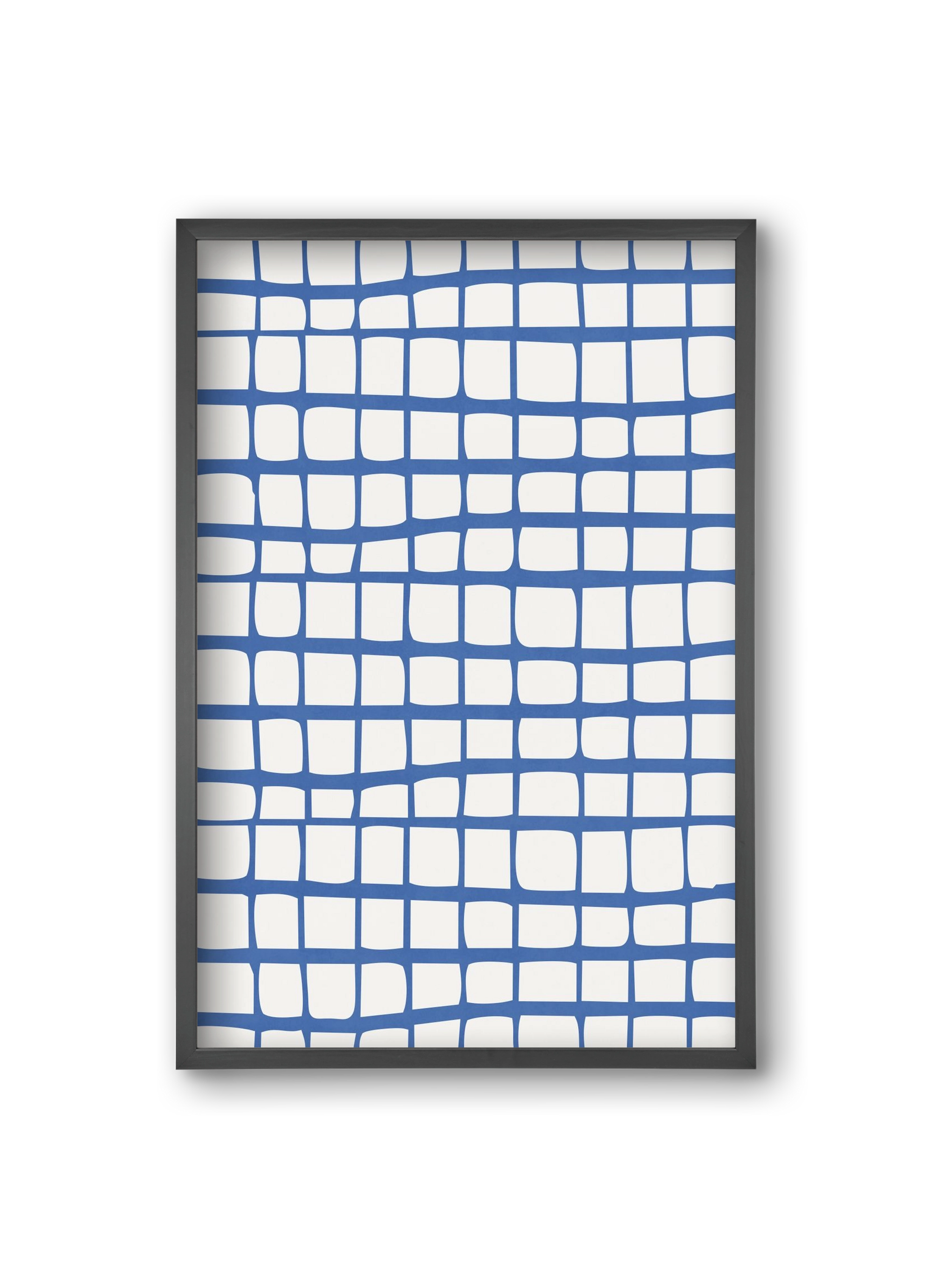 Organic Lines 03, 20x30 cm (20x30 cm), Fekete keret