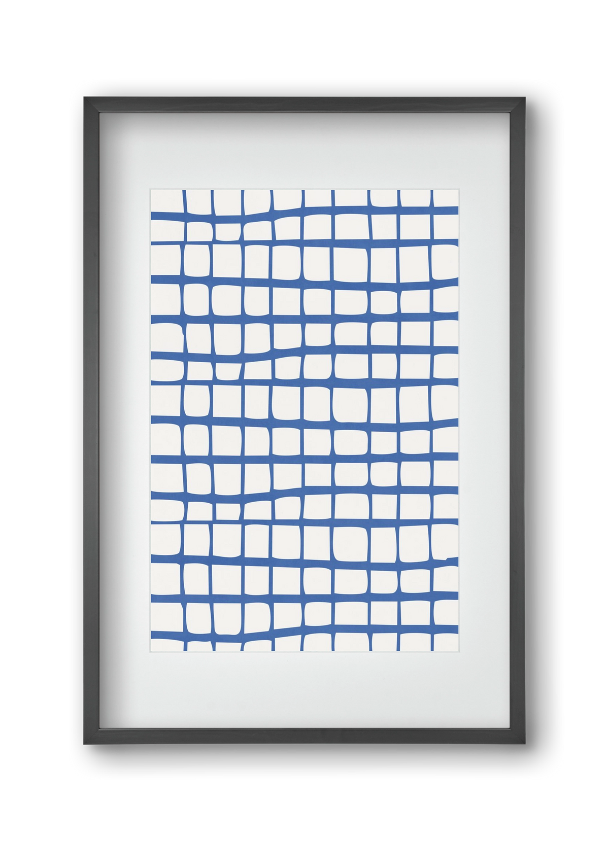 Organic Lines 03, 30x45 cm (20x30 cm), Fekete keret, paszpartuval