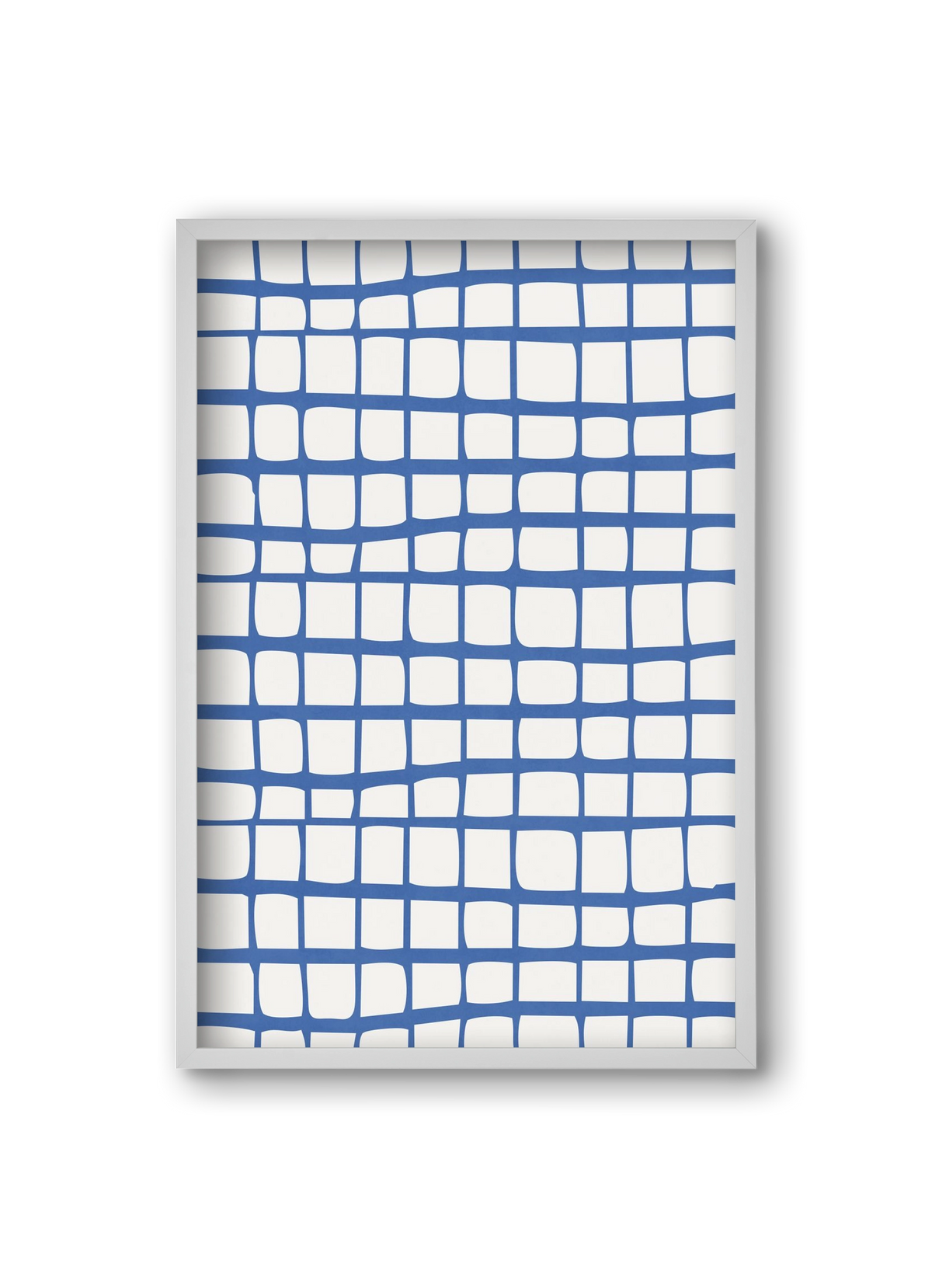 Organic Lines 03, 20x30 cm (20x30 cm), Fehér keret