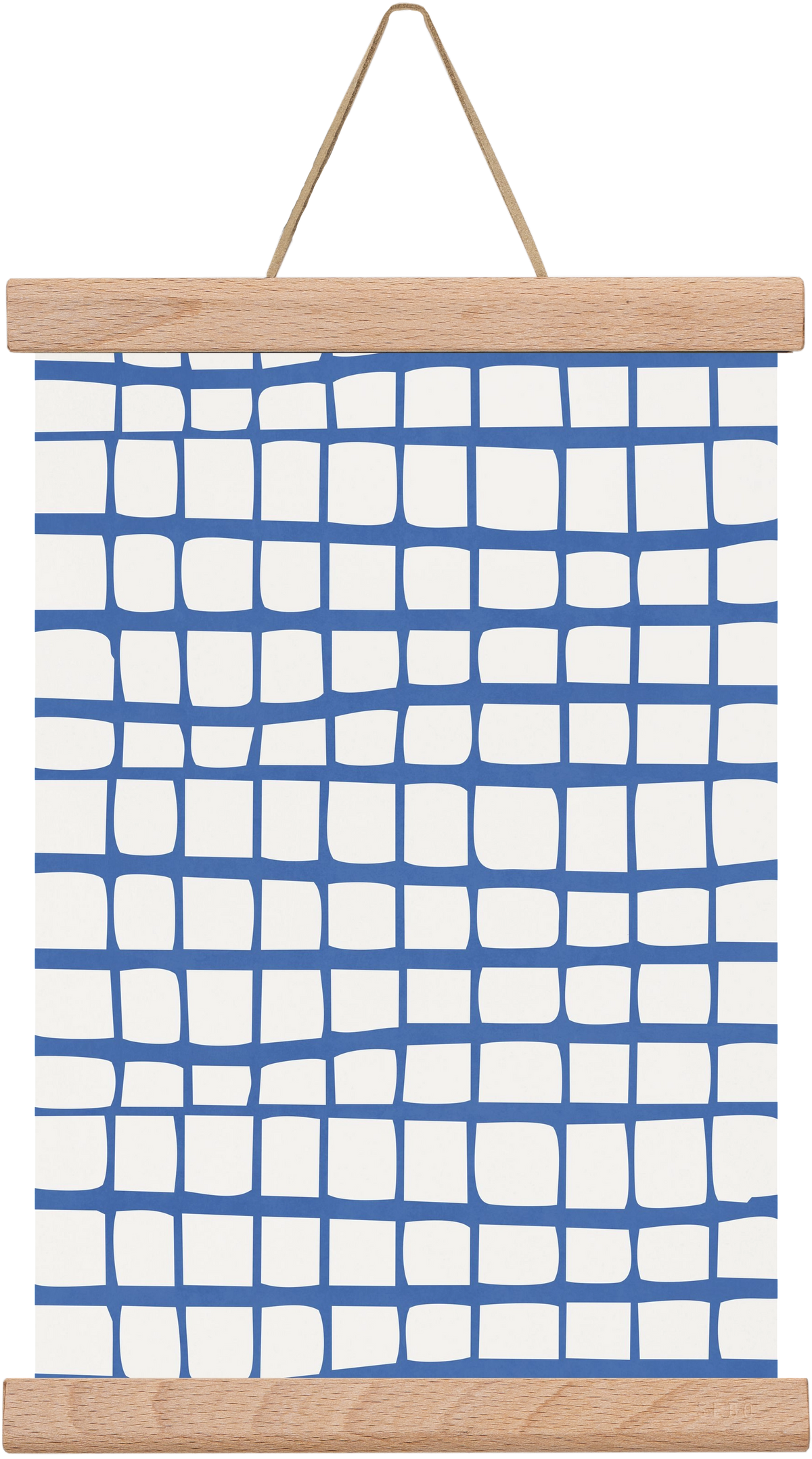 Organic Lines 03, 20x30 cm (20x30 cm), Tölgy akasztó