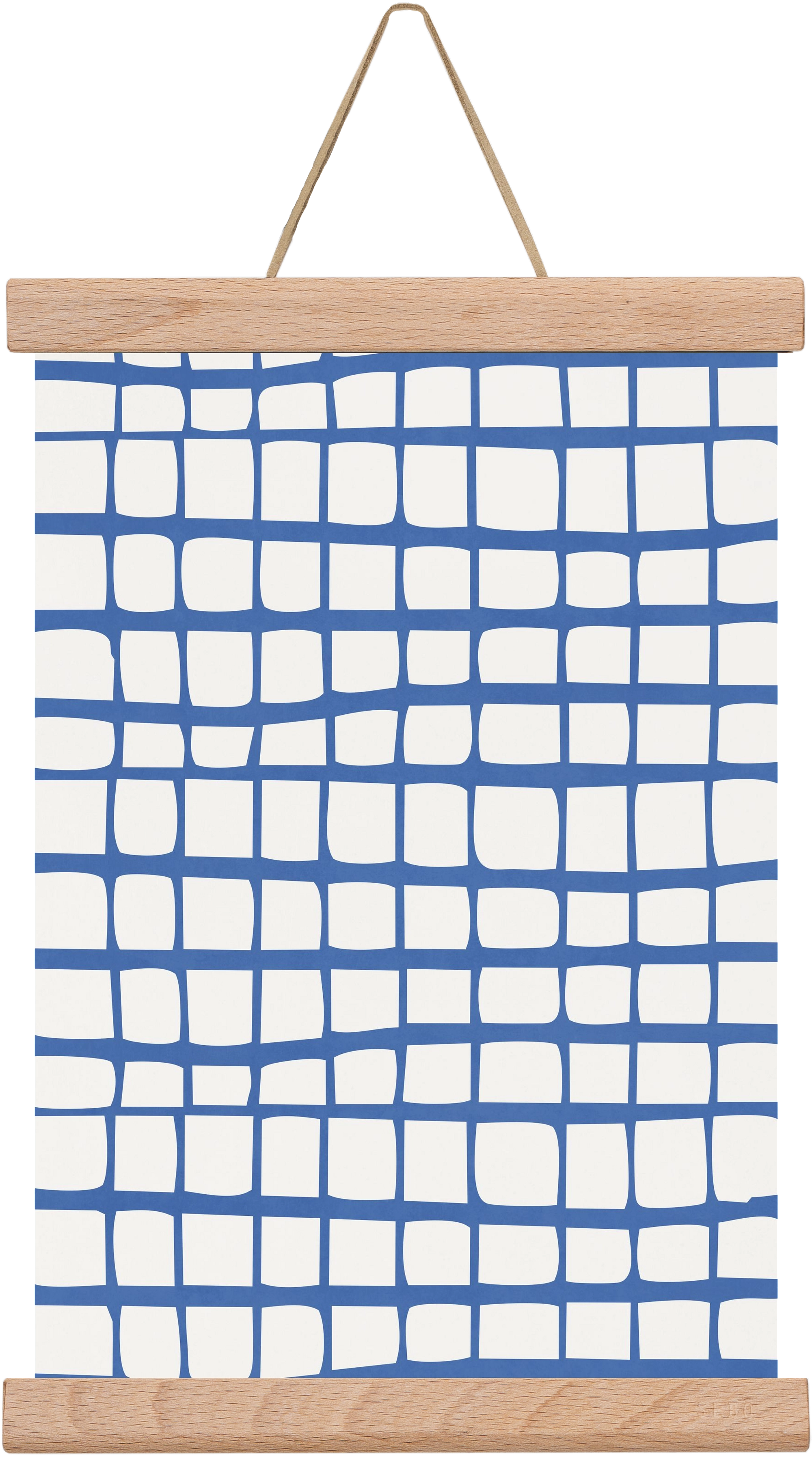 Organic Lines 03, 20x30 cm (20x30 cm), Tölgy akasztó