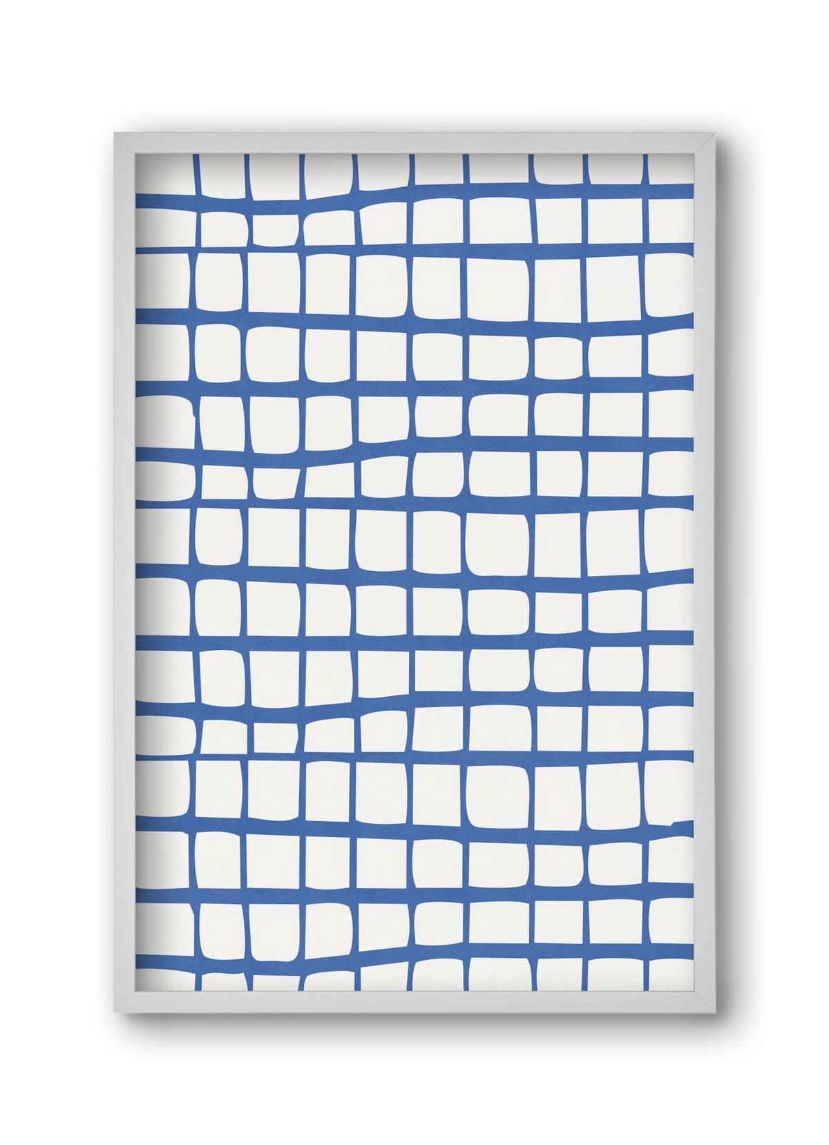 Organic Lines 03, 30x45 cm (30x45 cm), Fehér keret