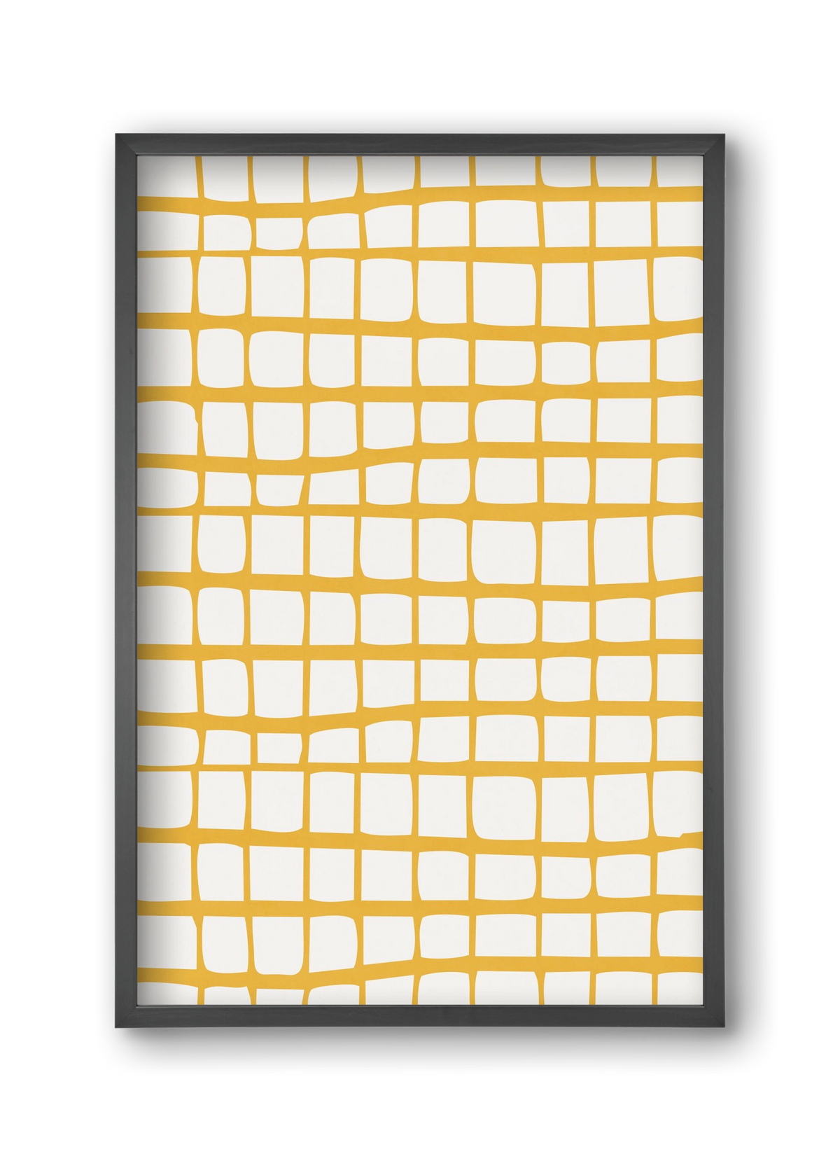 Organic Lines 04, 30x45 cm (30x45 cm), Fekete keret