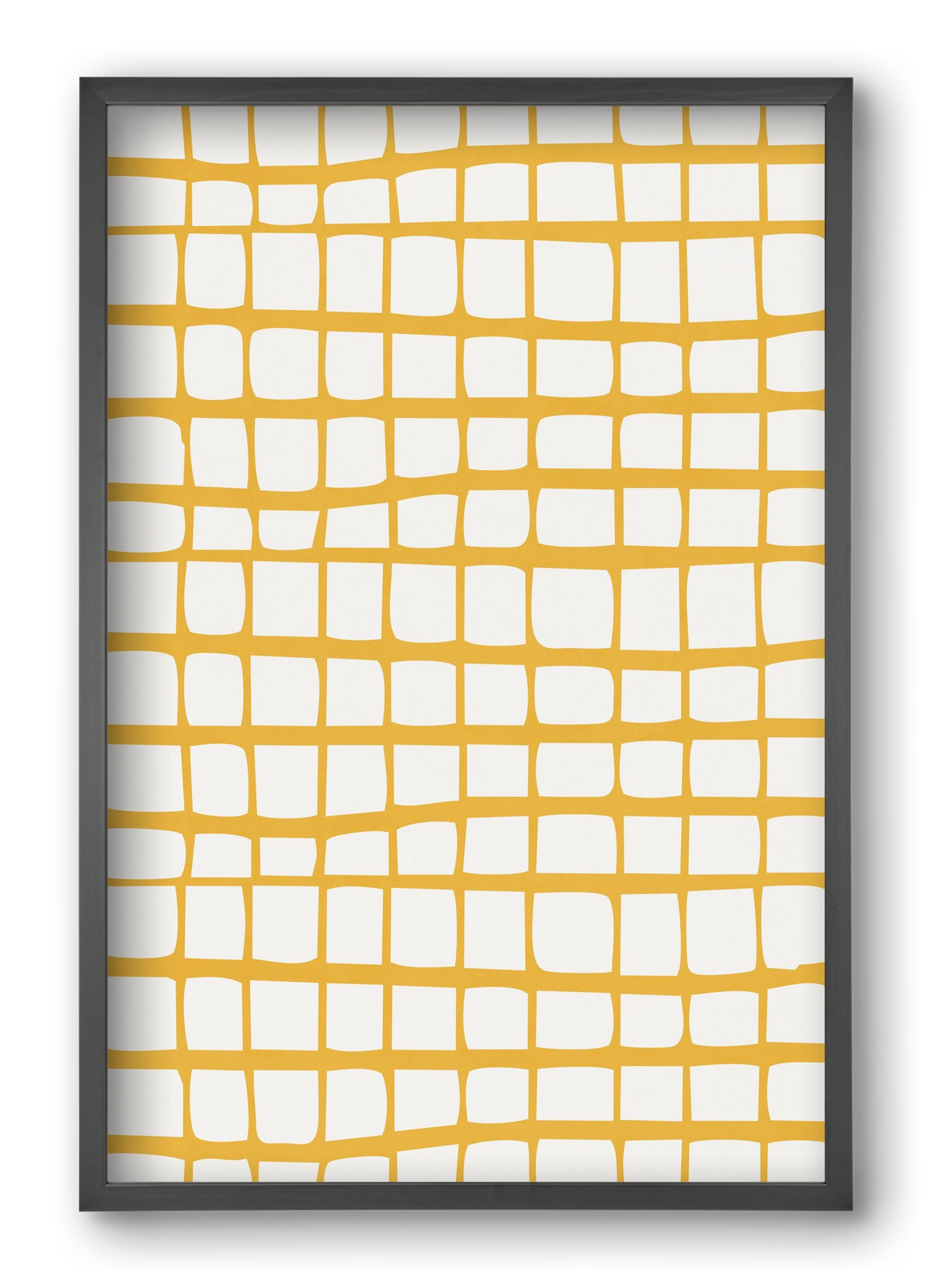 Organic Lines 04, 40x60 cm (40x60 cm), Fekete keret