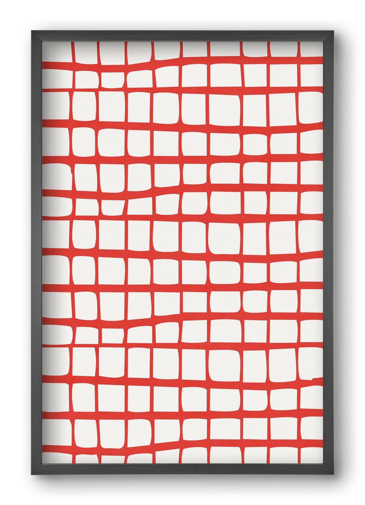 Organic Lines 05, 40x60 cm (40x60 cm), Fekete keret