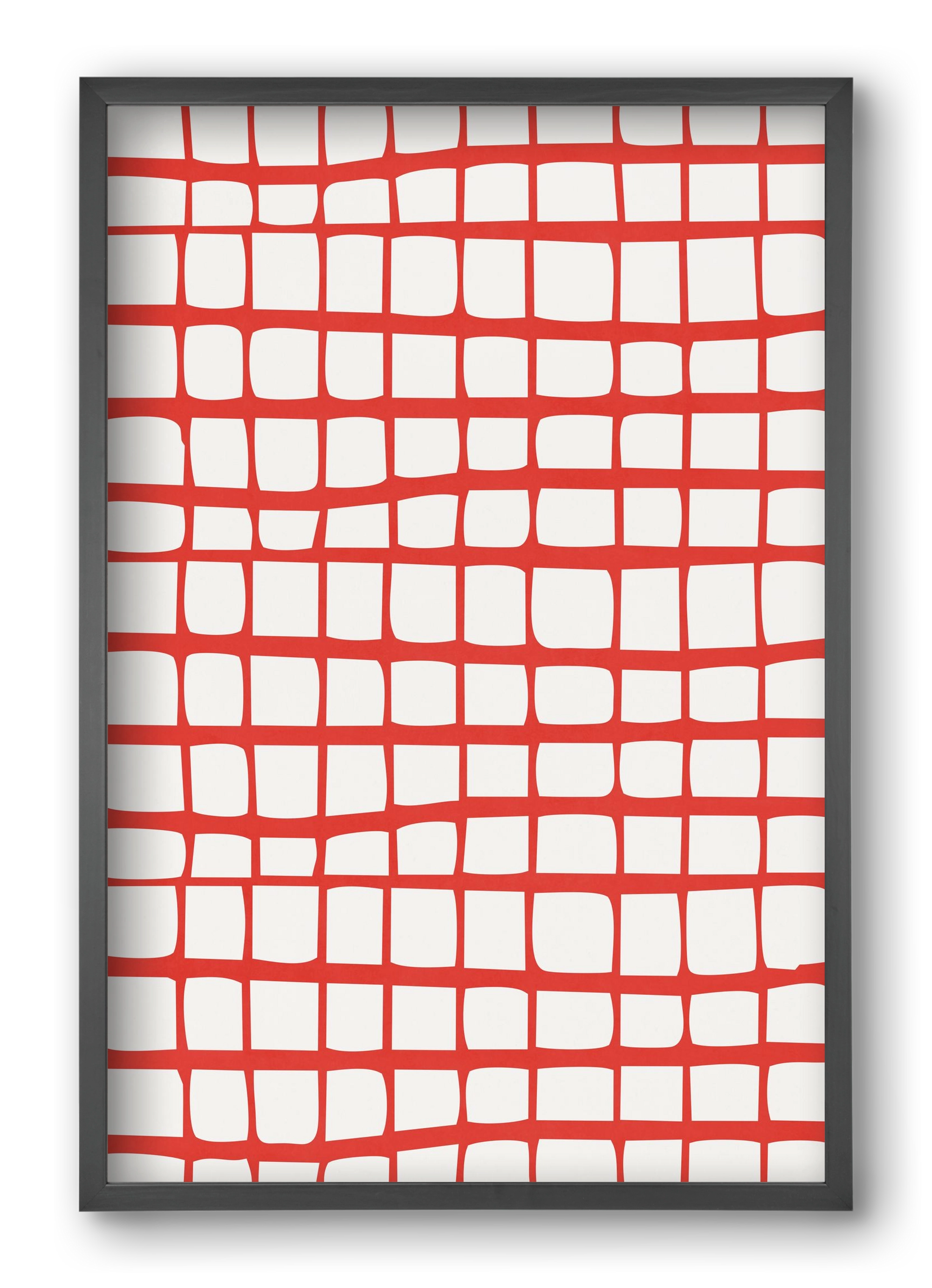 Organic Lines 05, 40x60 cm (40x60 cm), Fekete keret