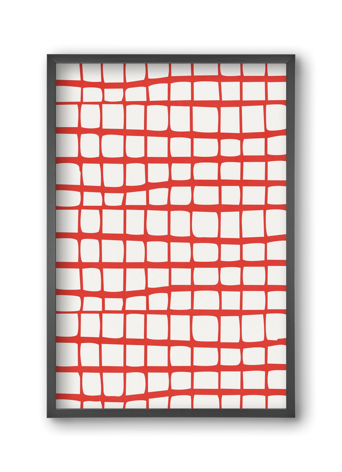 Organic Lines 05, 30x45 cm (30x45 cm), Fekete keret