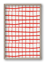 Organic Lines 05, 40x60 cm (40x60 cm), Tölgy keret