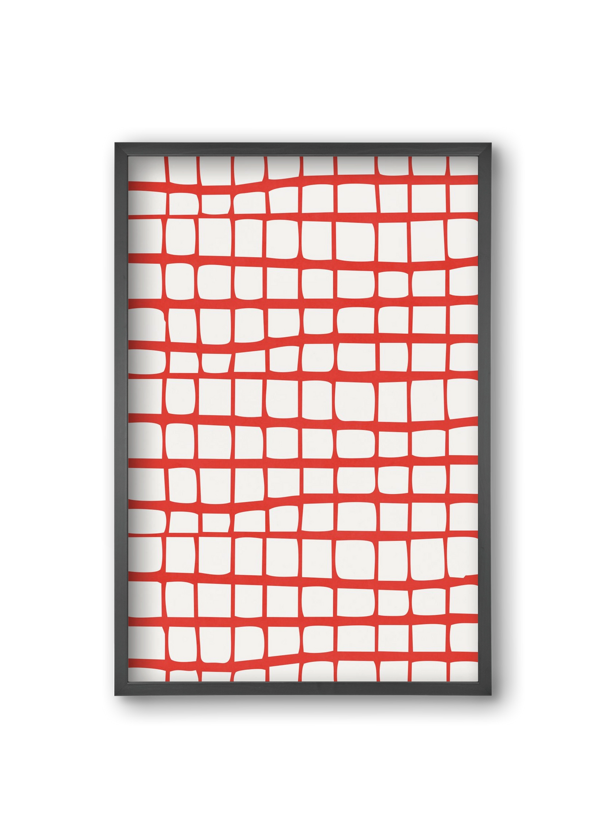 Organic Lines 05, 20x30 cm (20x30 cm), Fekete keret