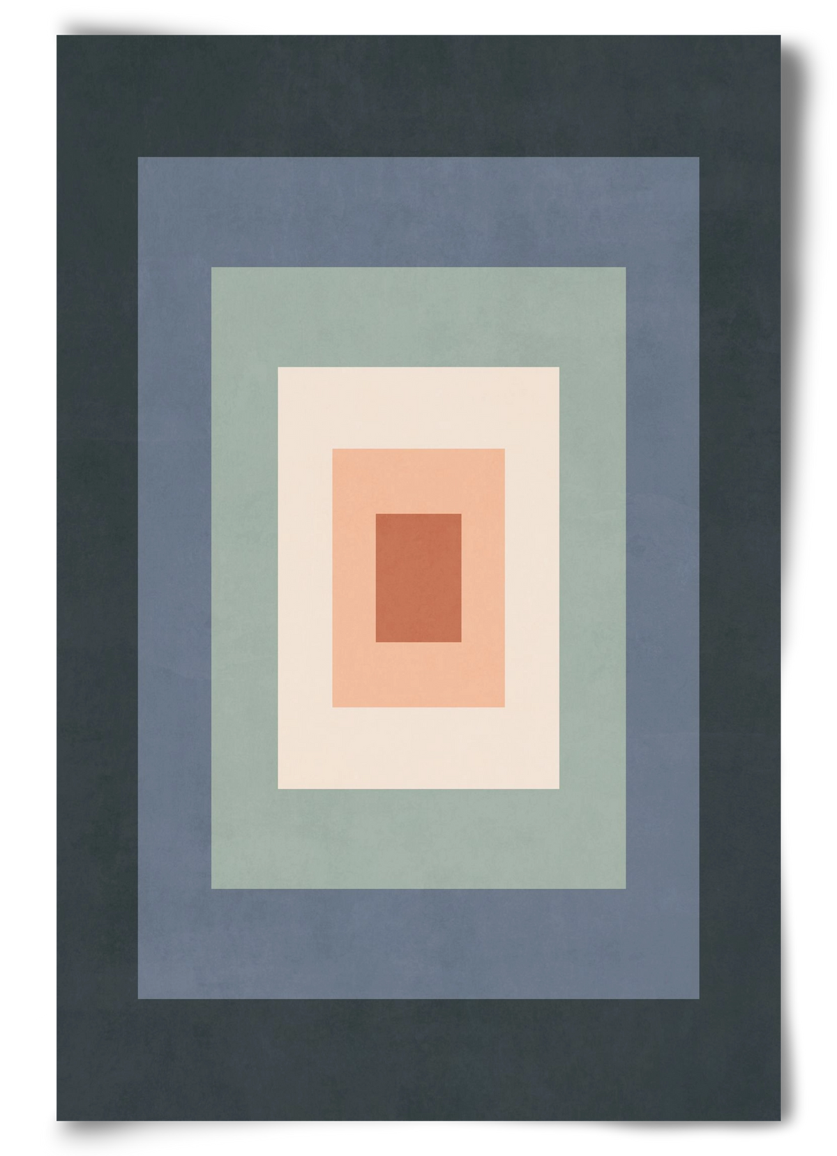 Rectangular Composition 01, 60x90 cm, Keret nélkül