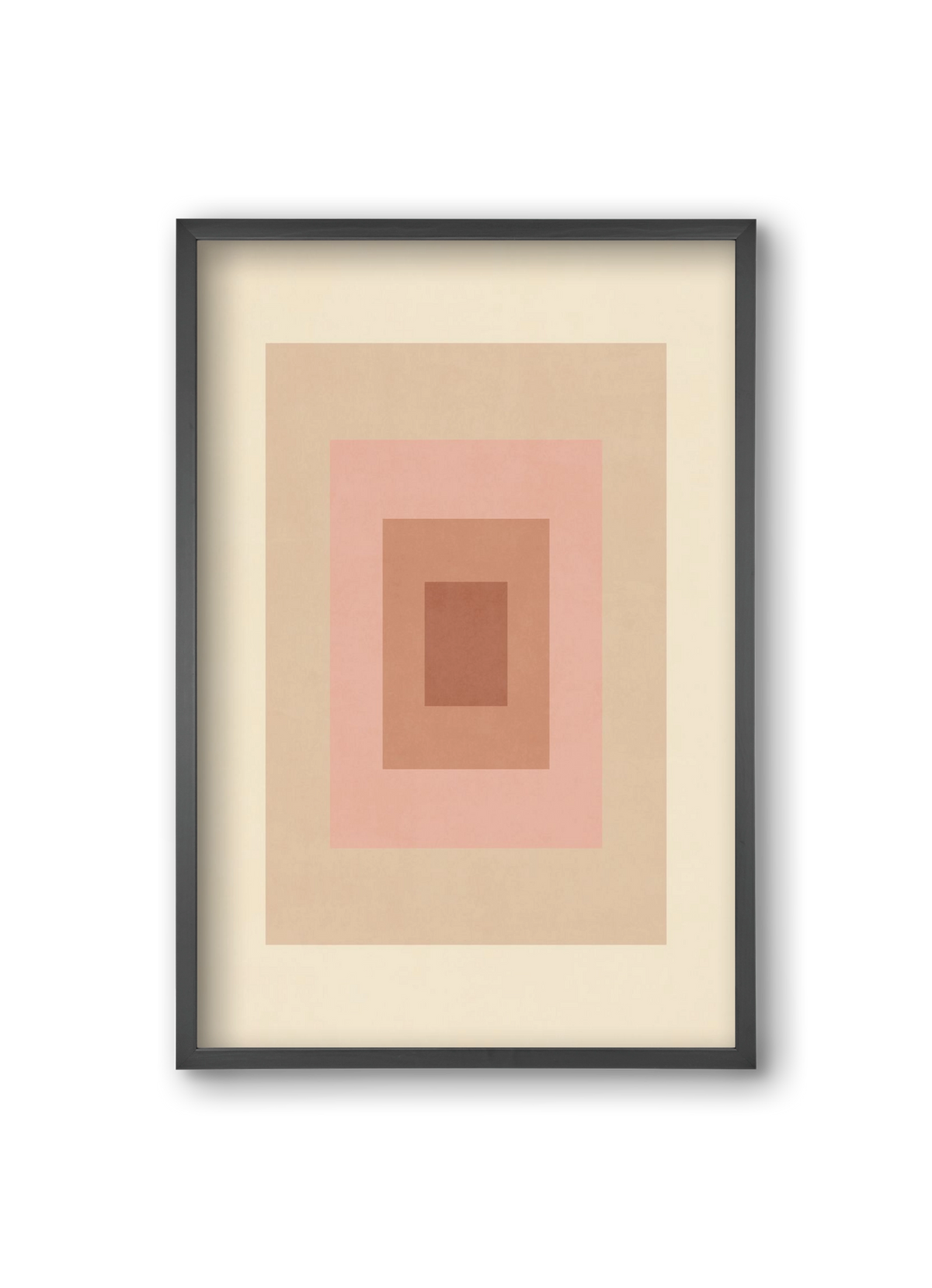 Rectangular Composition 05, 20x30 cm (20x30 cm), Fekete keret