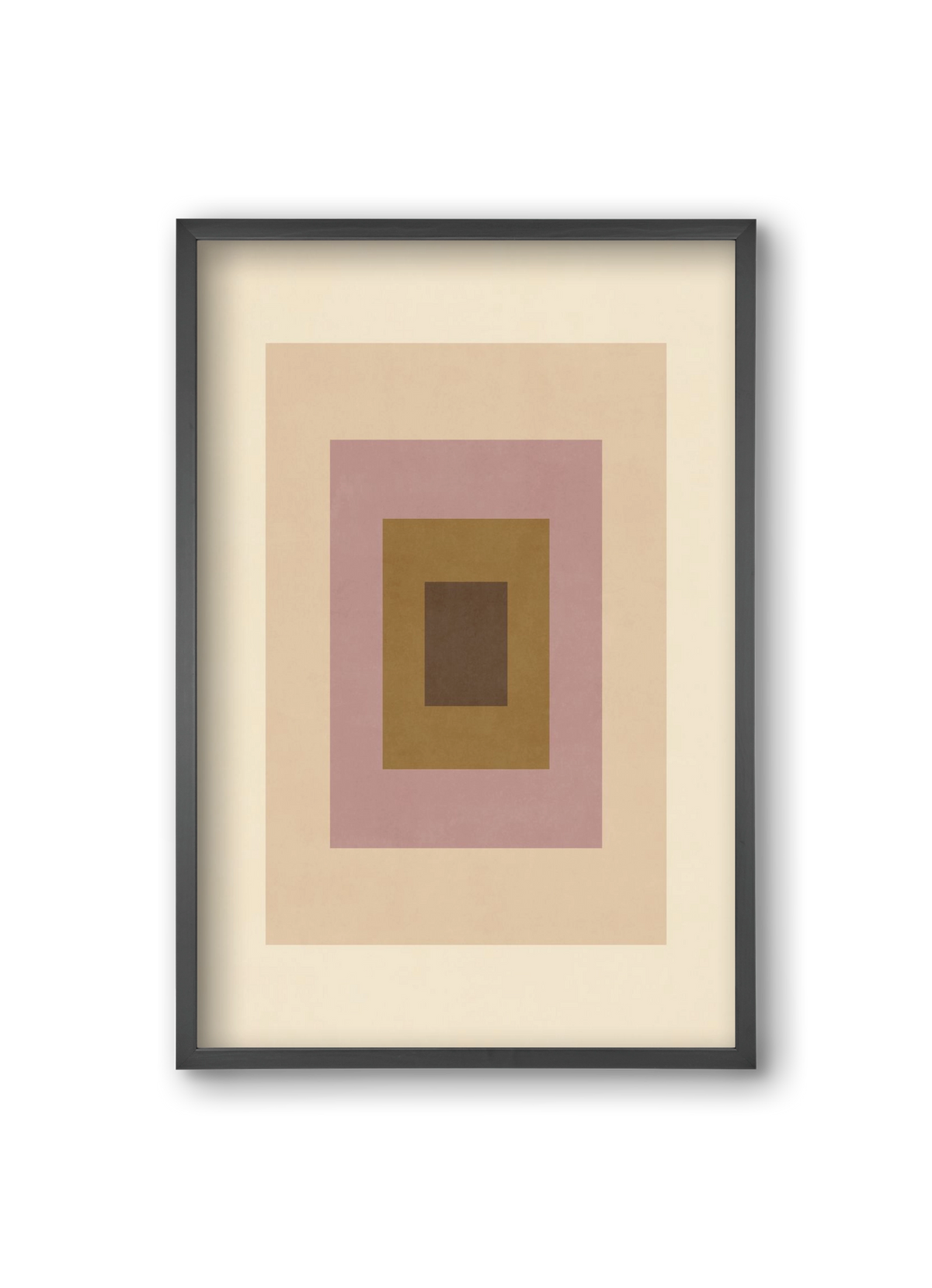 Rectangular Composition 06, 20x30 cm (20x30 cm), Fekete keret