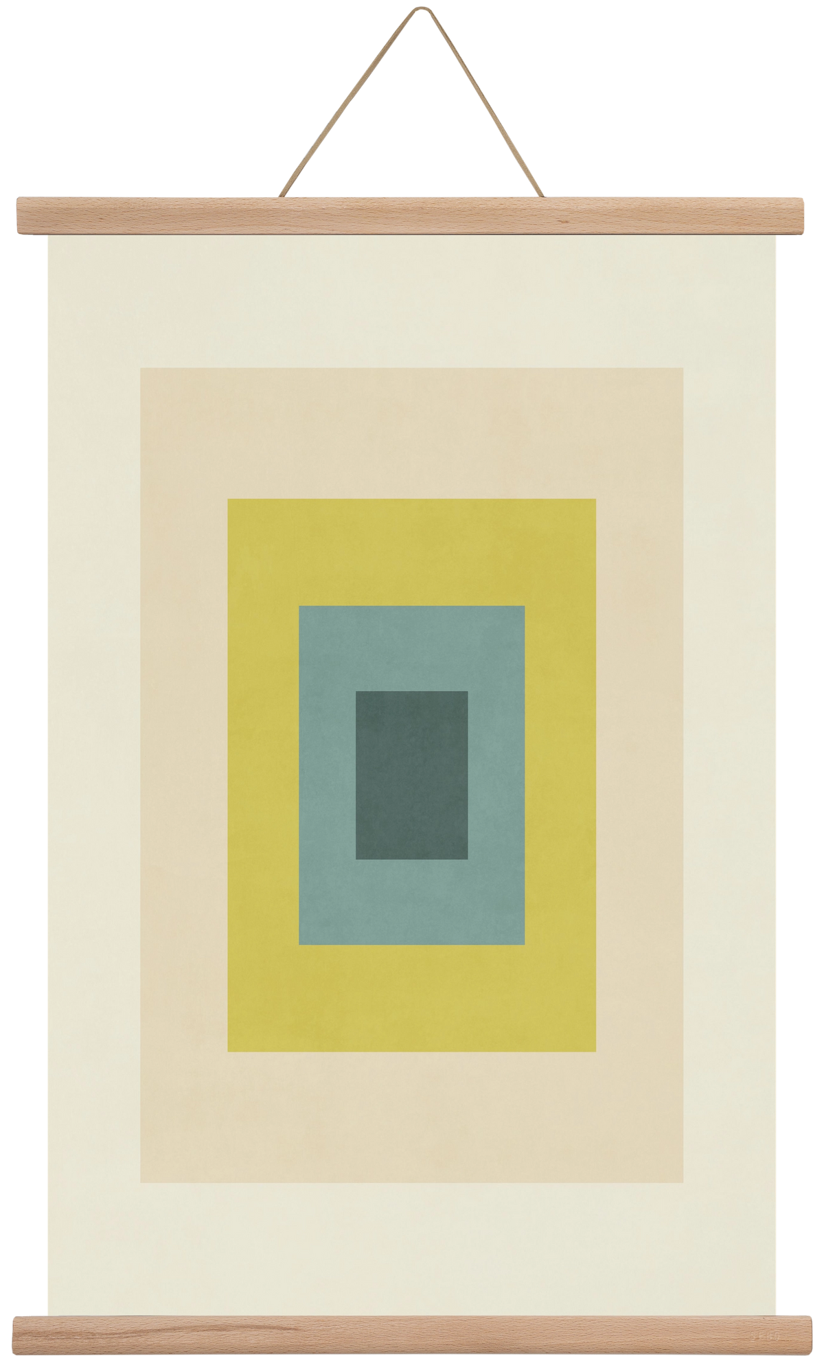 Rectangular Composition 08, 40x60 cm (40x60 cm), Tölgy akasztó