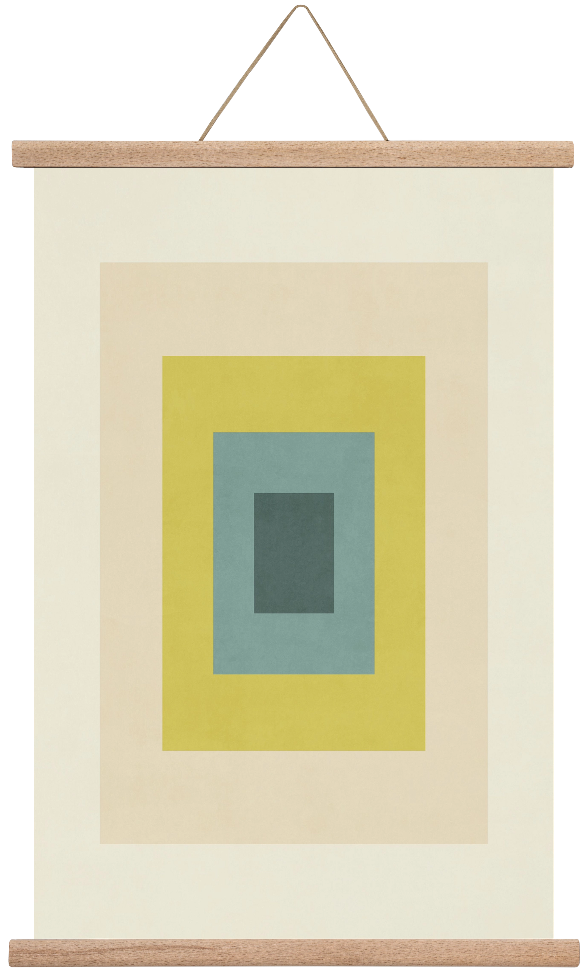 Rectangular Composition 08, 40x60 cm (40x60 cm), Tölgy akasztó