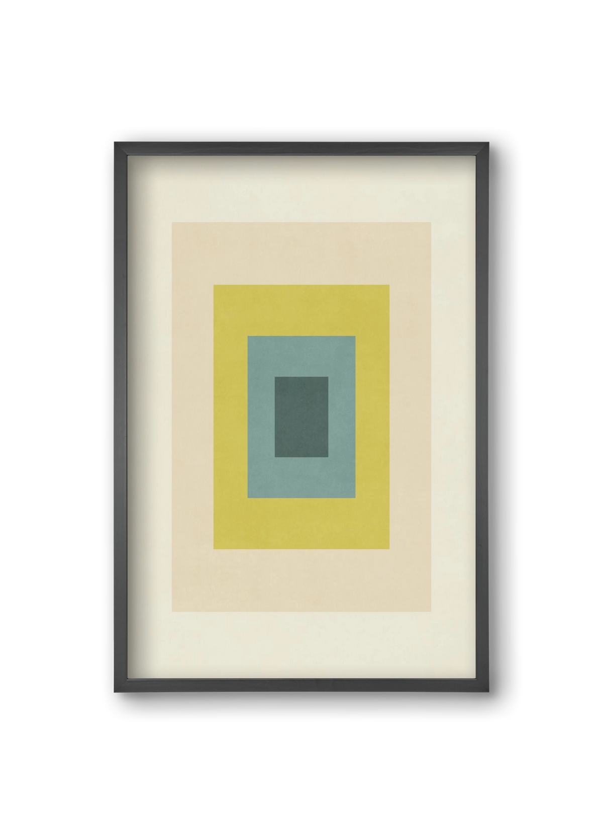 Rectangular Composition 08, 20x30 cm (20x30 cm), Fekete keret