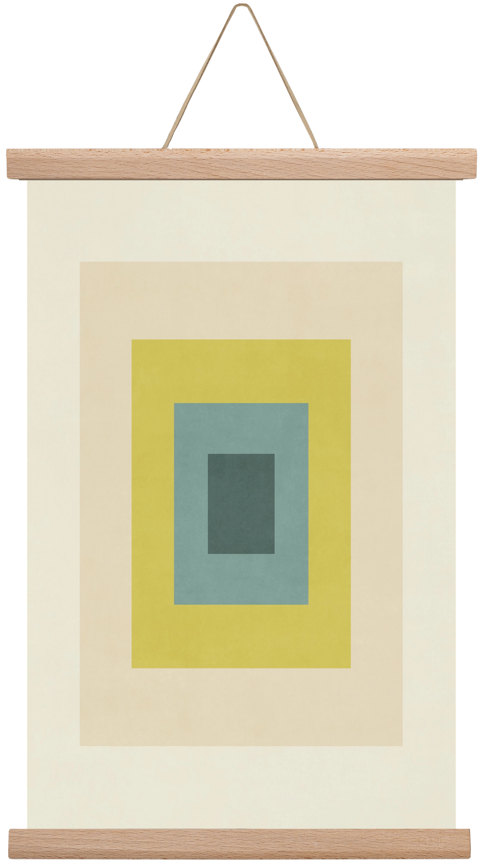 Rectangular Composition 08, 30x45 cm (30x45 cm), Tölgy akasztó