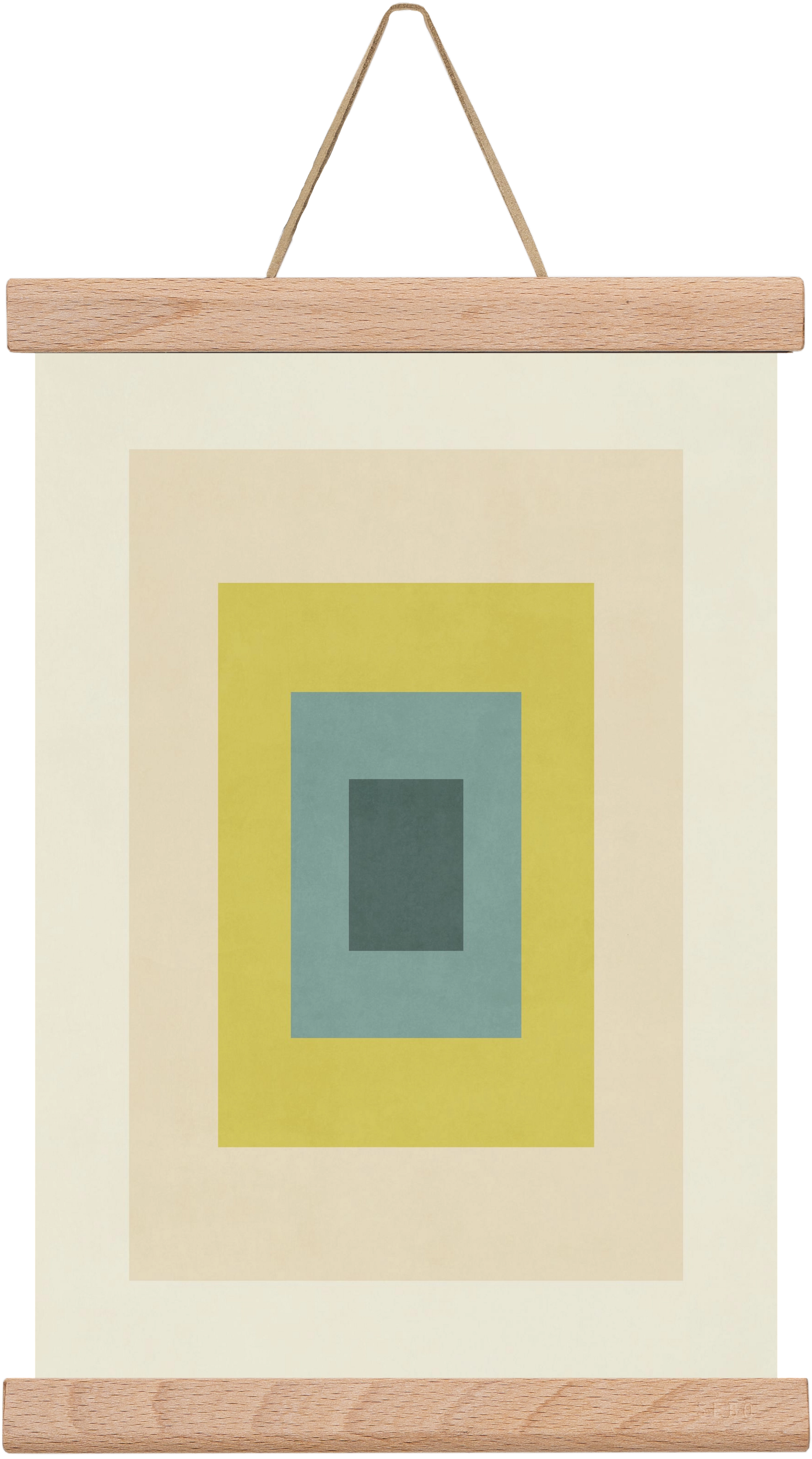 Rectangular Composition 08, 20x30 cm (20x30 cm), Tölgy akasztó