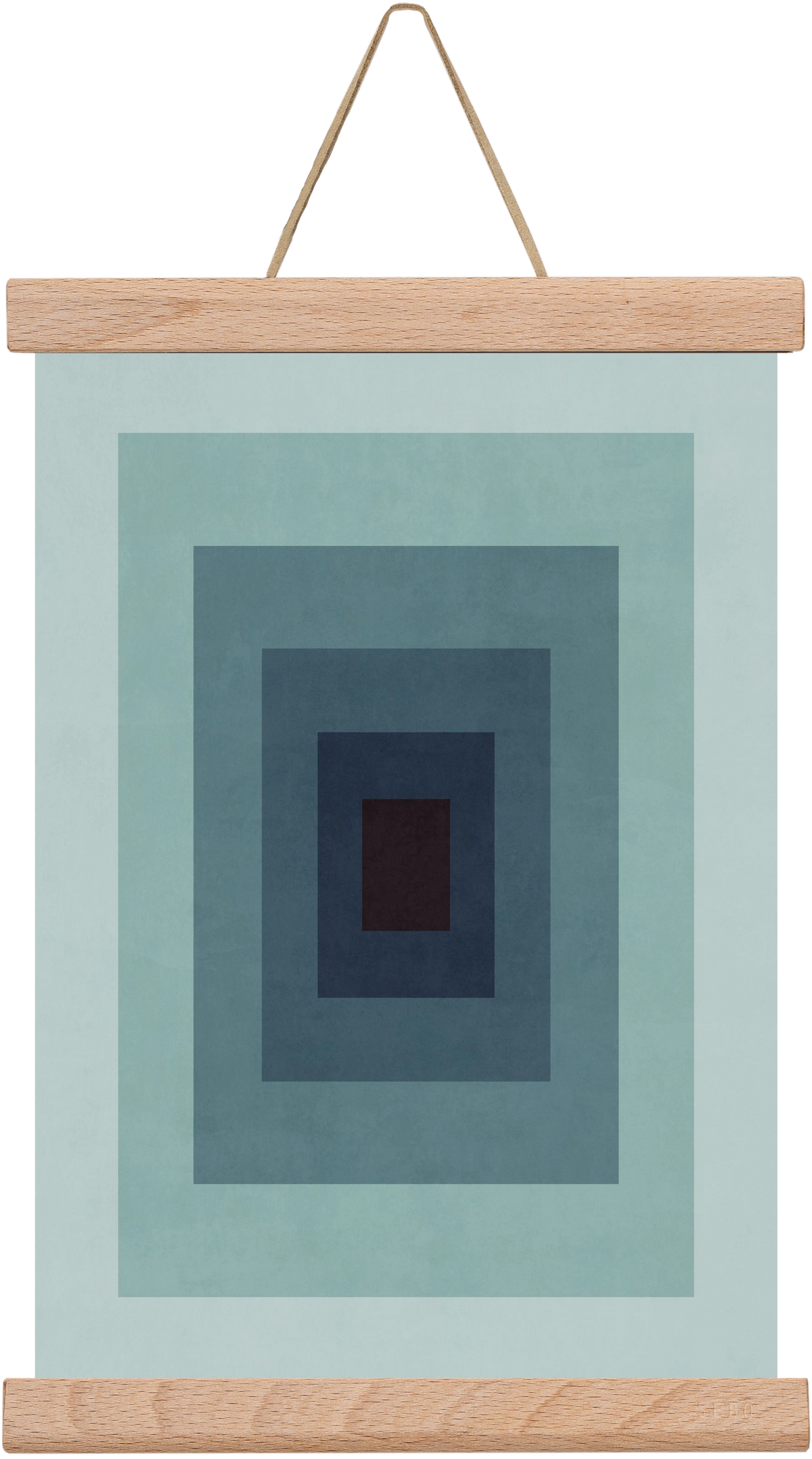 Rectangular Composition 09, 20x30 cm (20x30 cm), Tölgy akasztó