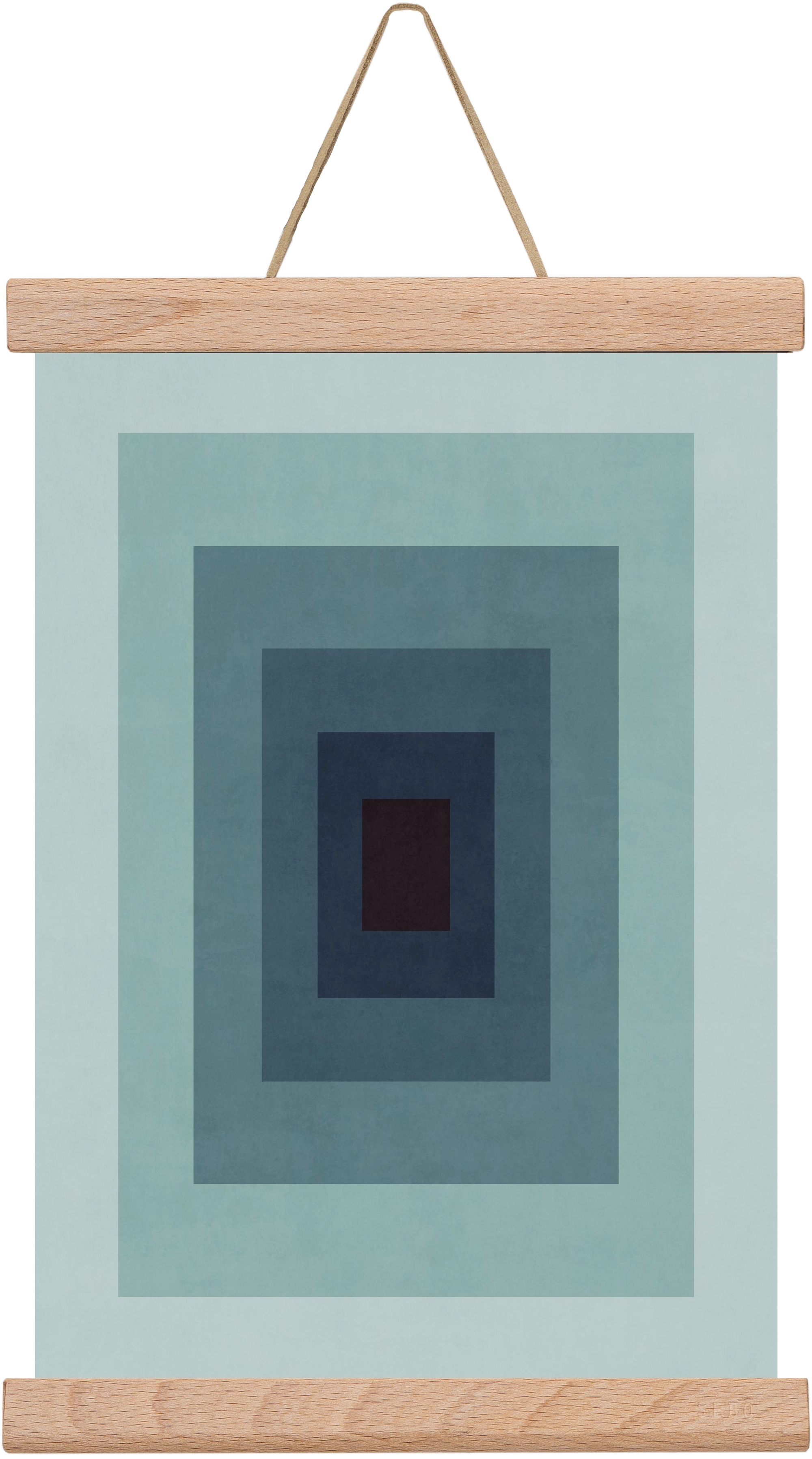 Rectangular Composition 09, 20x30 cm (20x30 cm), Tölgy akasztó