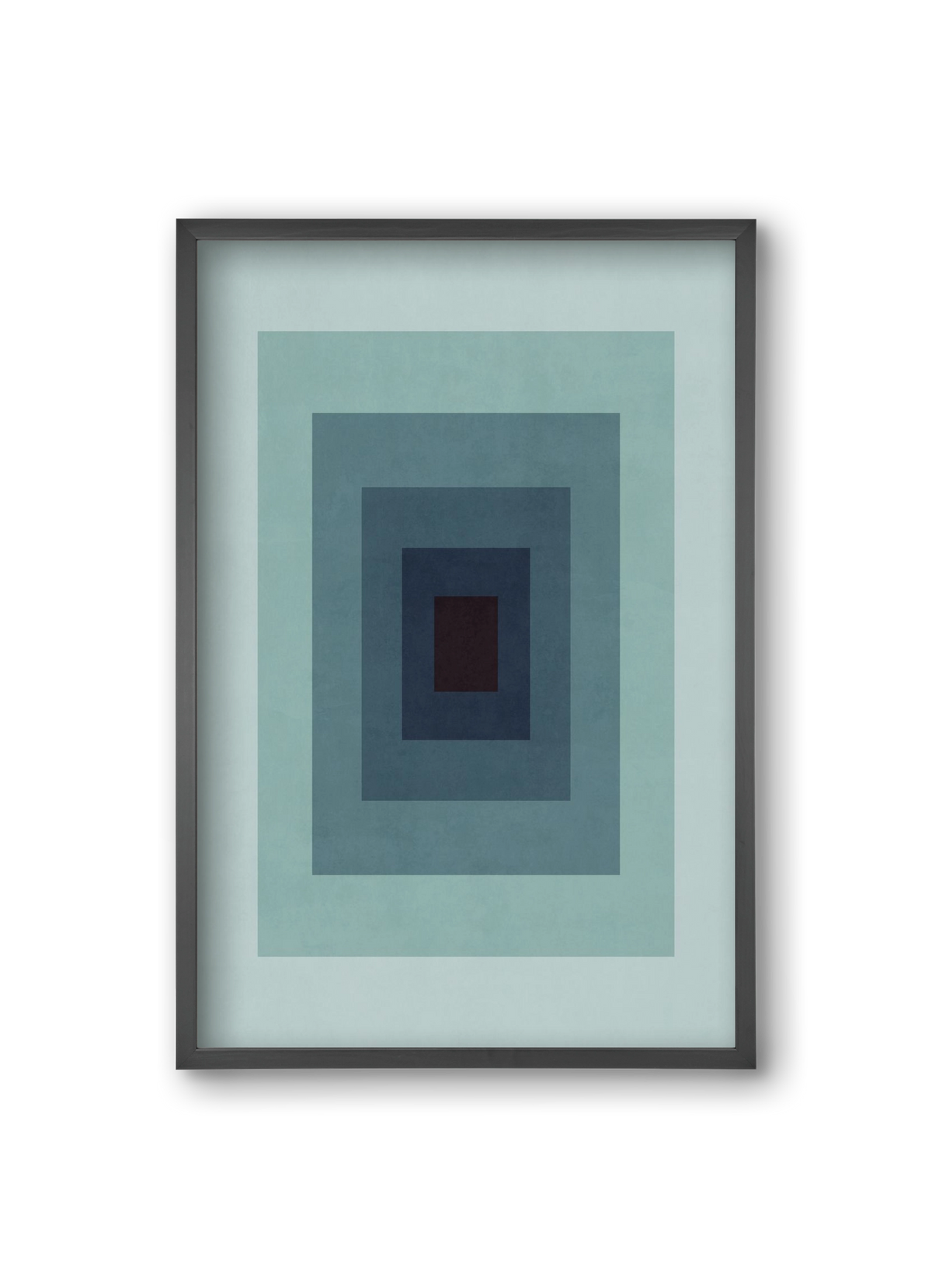 Rectangular Composition 09, 20x30 cm (20x30 cm), Fekete keret