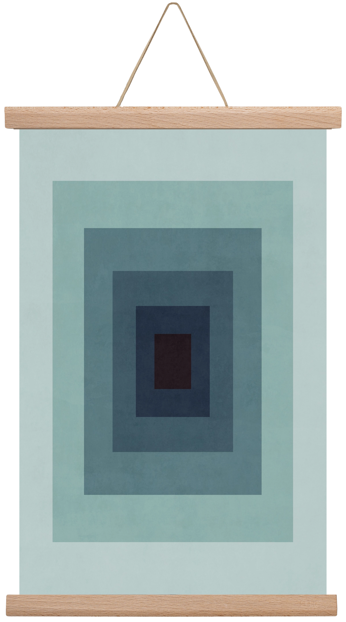 Rectangular Composition 09, 30x45 cm (30x45 cm), Tölgy akasztó