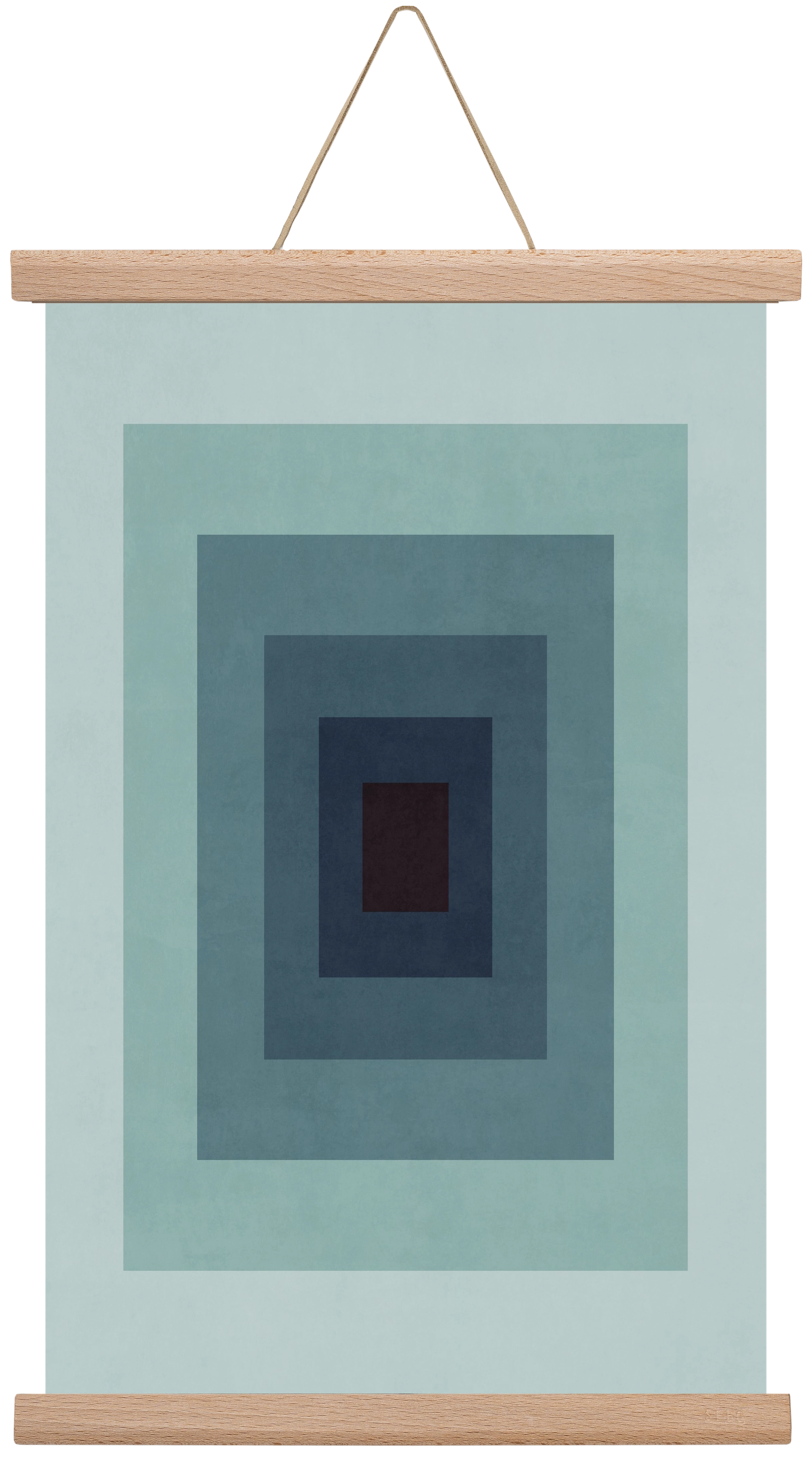 Rectangular Composition 09, 30x45 cm (30x45 cm), Tölgy akasztó