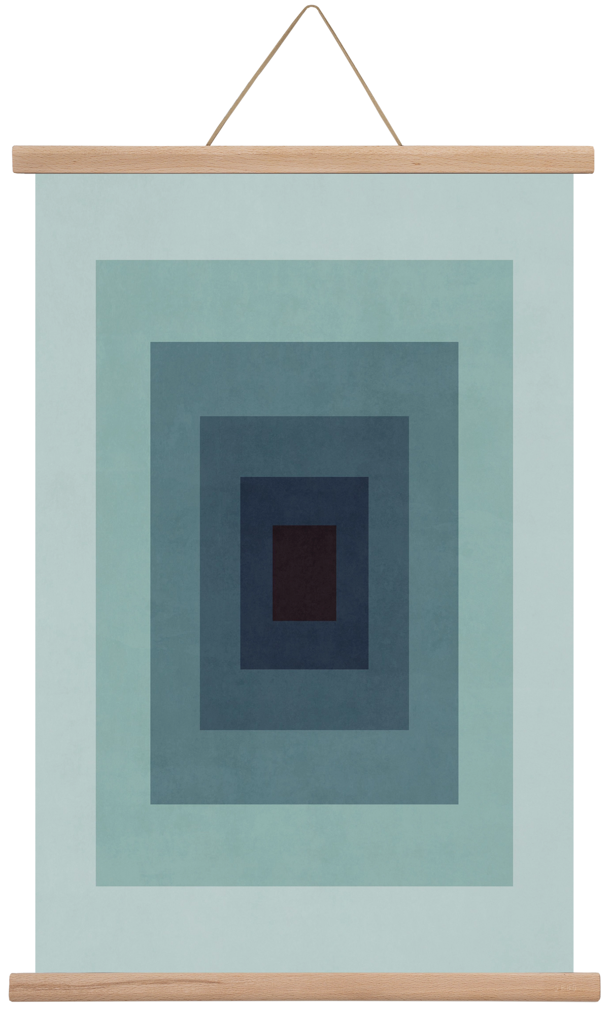 Rectangular Composition 09, 40x60 cm (40x60 cm), Tölgy akasztó