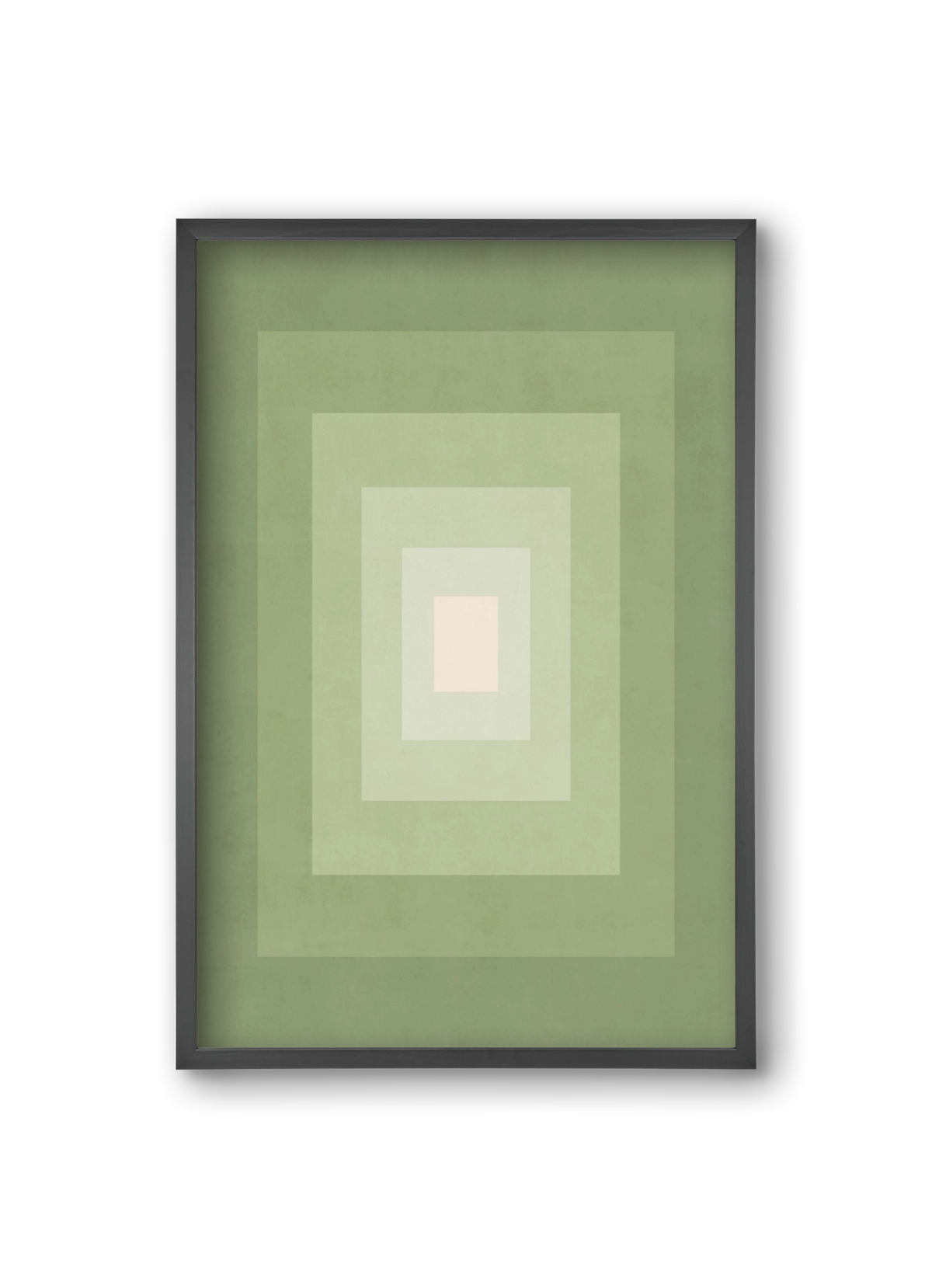 Rectangular Composition 010, 20x30 cm (20x30 cm), Fekete keret