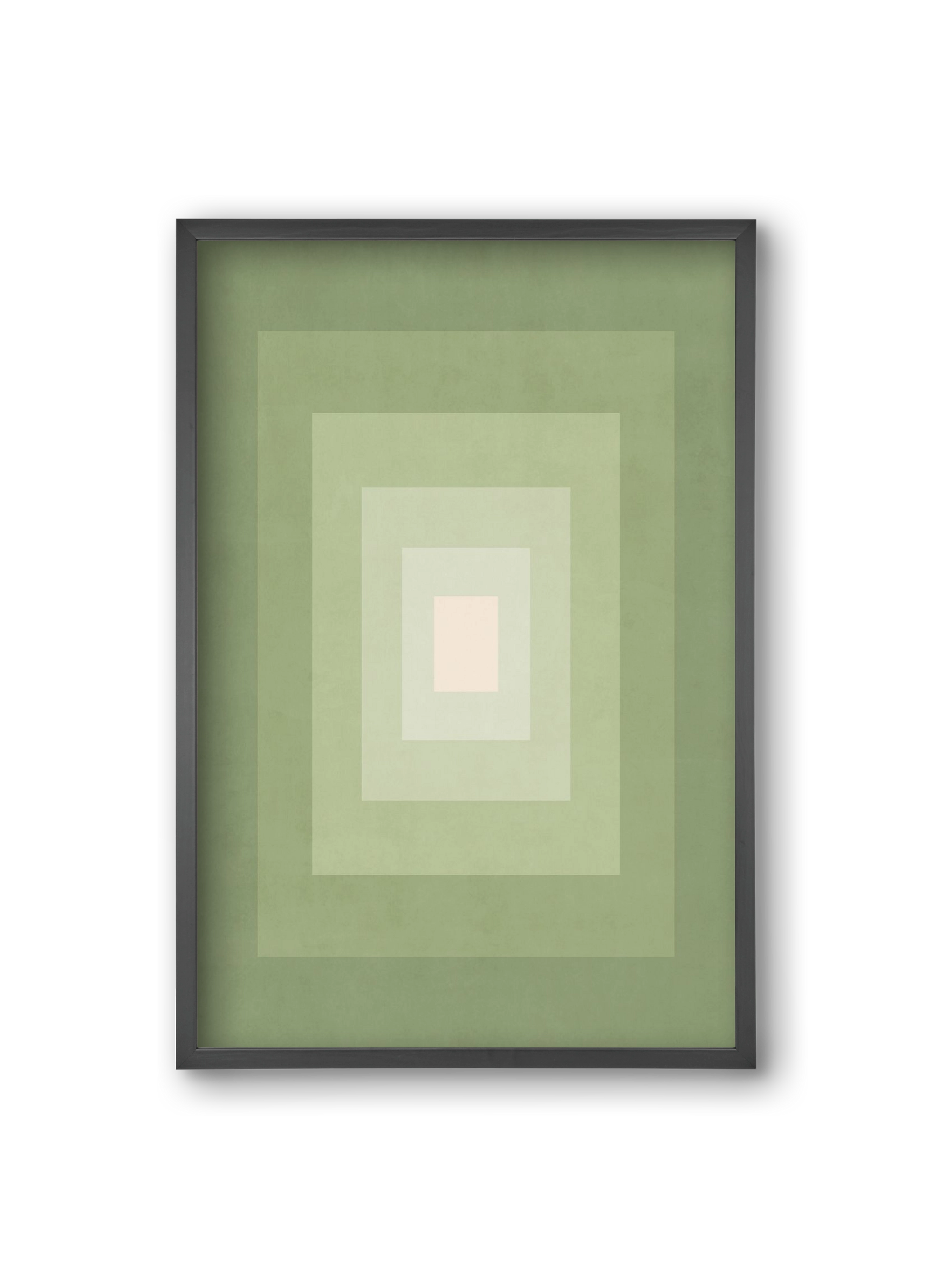 Rectangular Composition 010, 20x30 cm (20x30 cm), Fekete keret