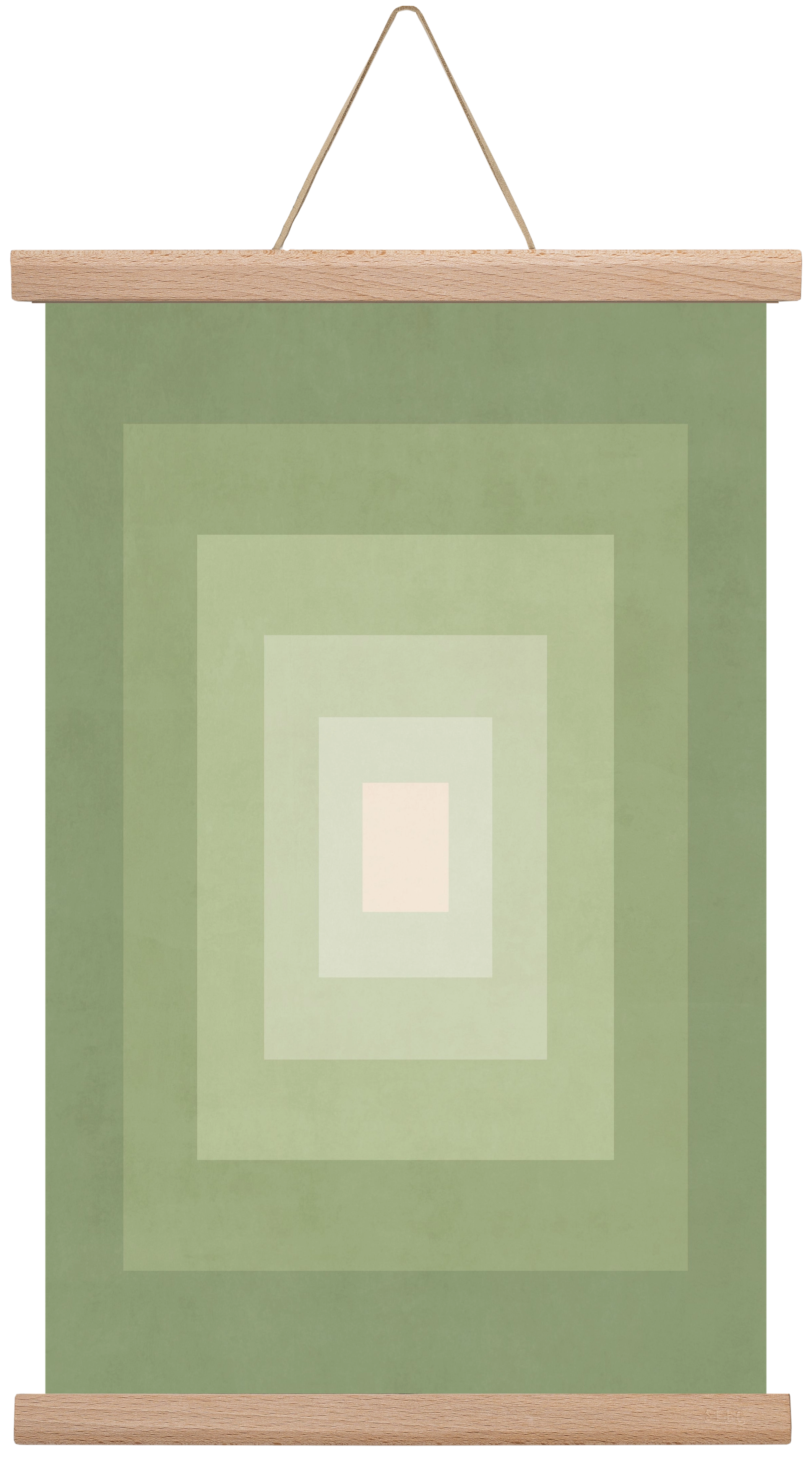 Rectangular Composition 010, 30x45 cm (30x45 cm), Tölgy akasztó