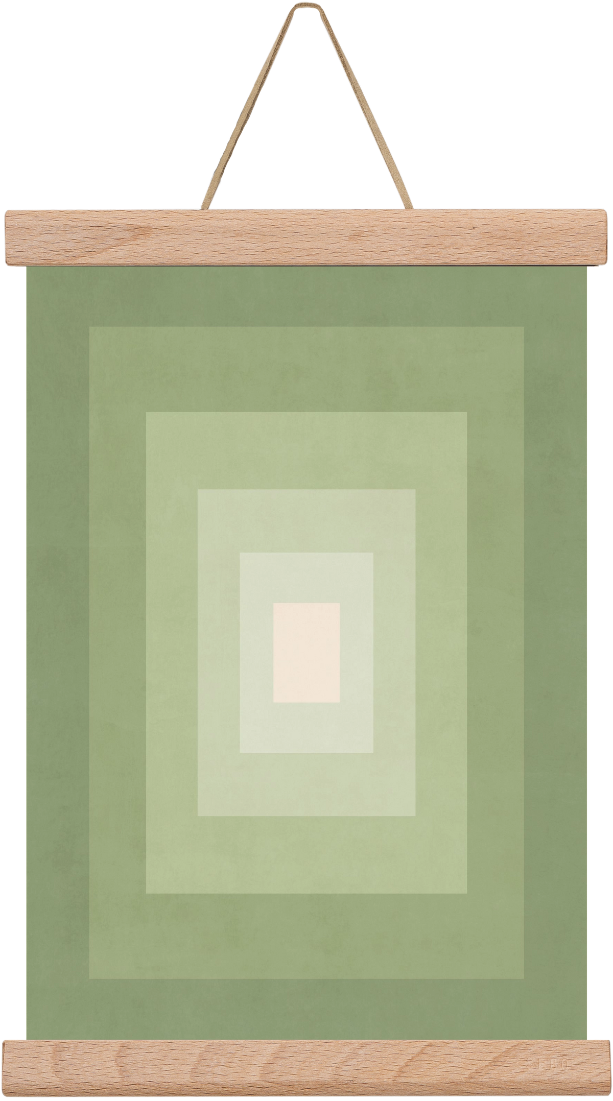 Rectangular Composition 010, 20x30 cm (20x30 cm), Tölgy akasztó