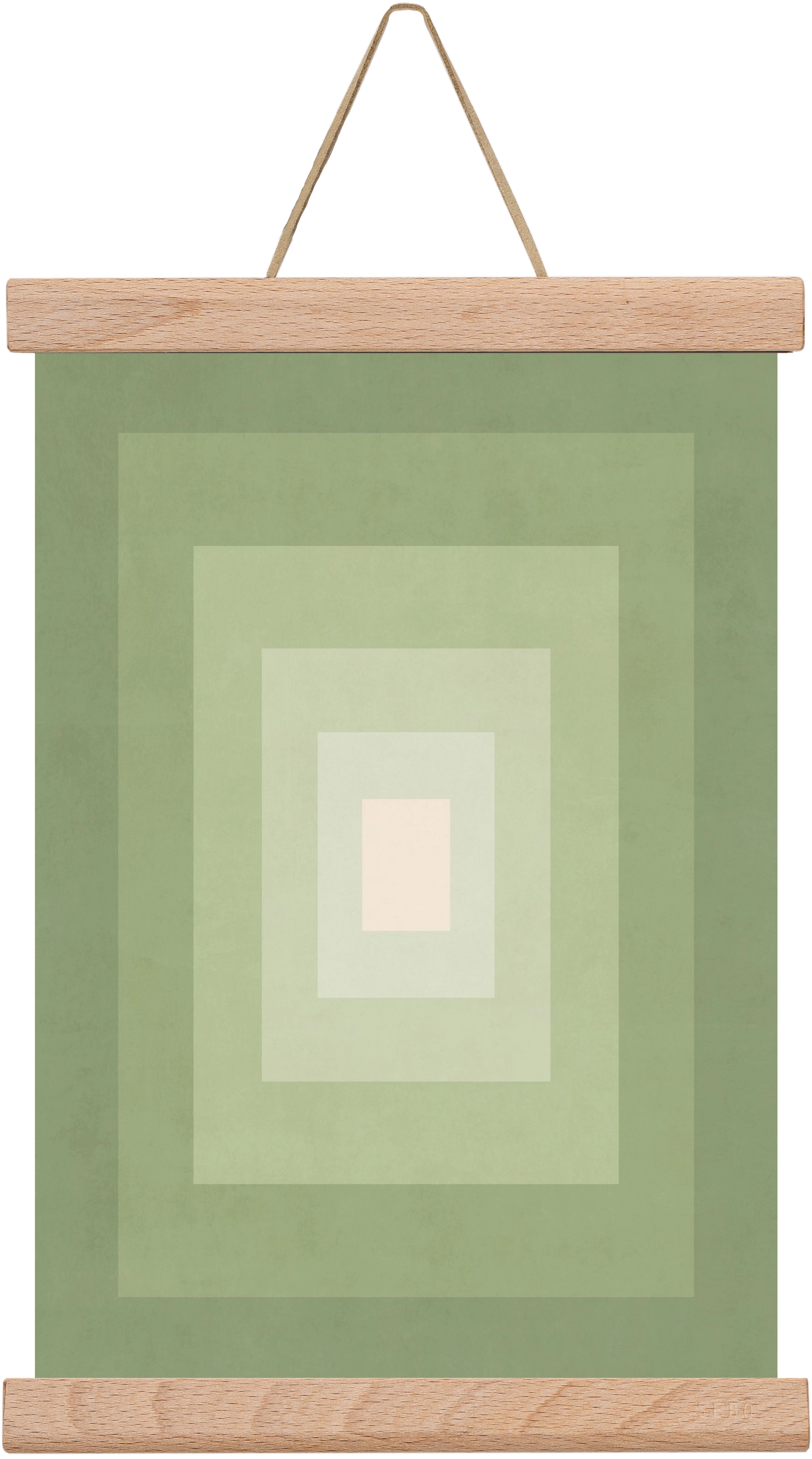 Rectangular Composition 010, 20x30 cm (20x30 cm), Tölgy akasztó