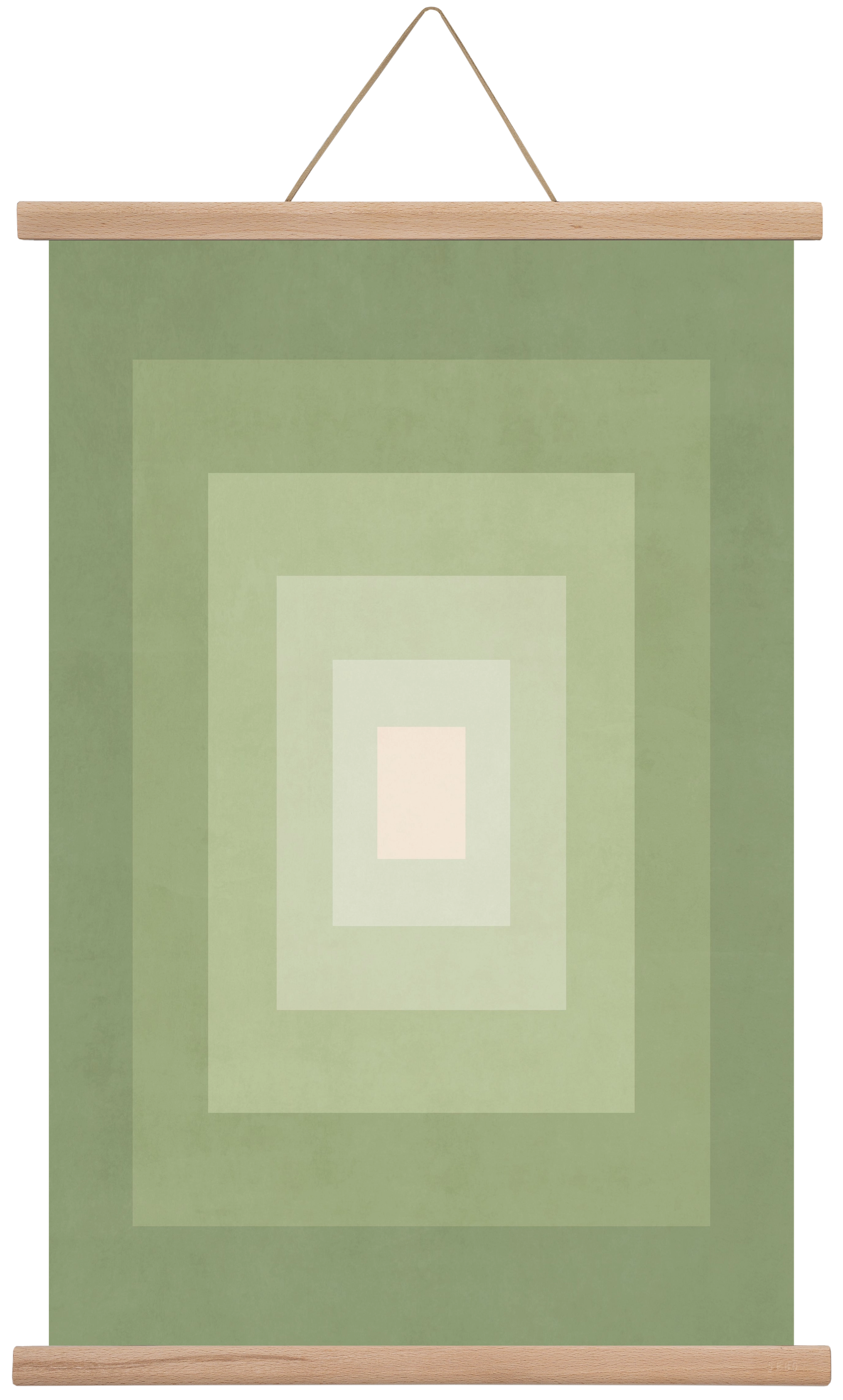 Rectangular Composition 010, 40x60 cm (40x60 cm), Tölgy akasztó
