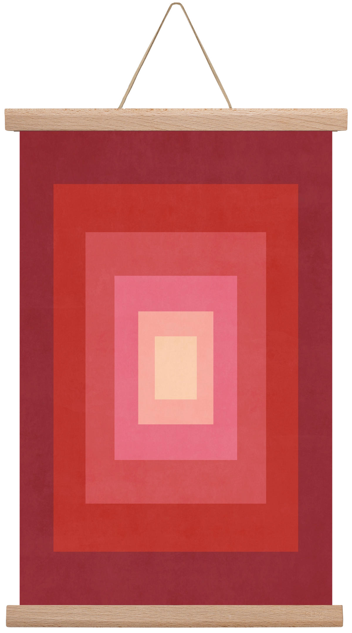 Rectangular Composition 011, 30x45 cm (30x45 cm), Tölgy akasztó