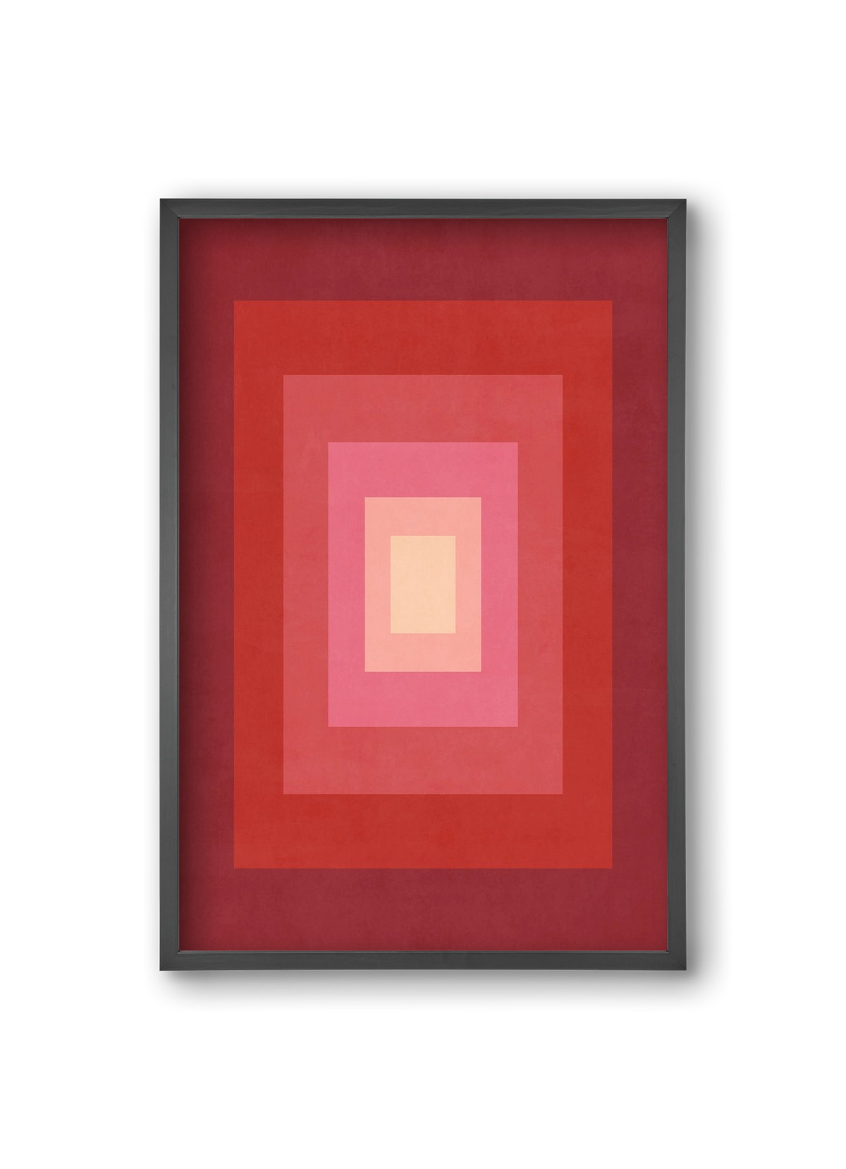 Rectangular Composition 011, 20x30 cm (20x30 cm), Fekete keret