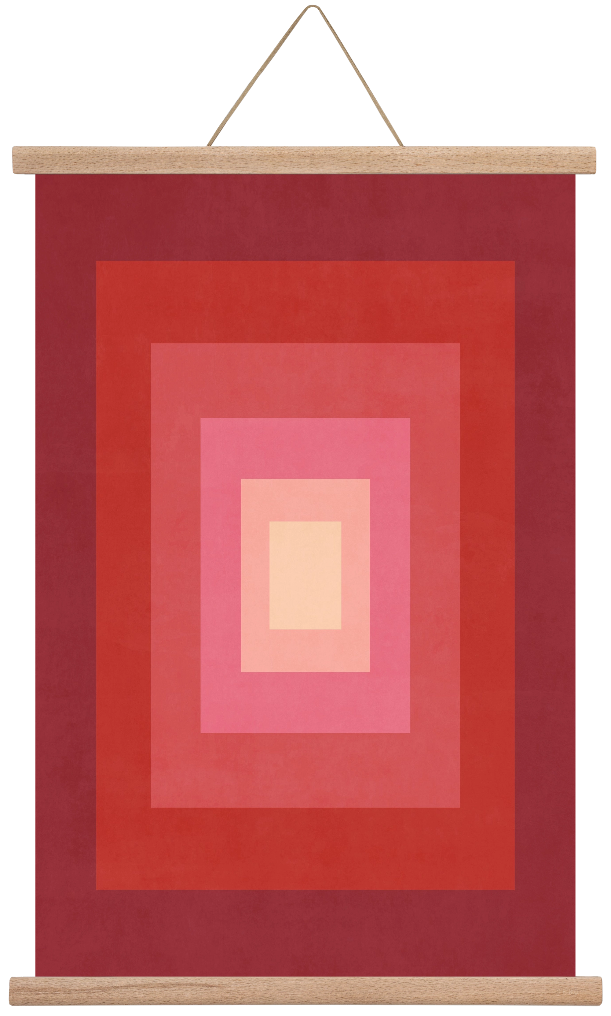 Rectangular Composition 011, 40x60 cm (40x60 cm), Tölgy akasztó