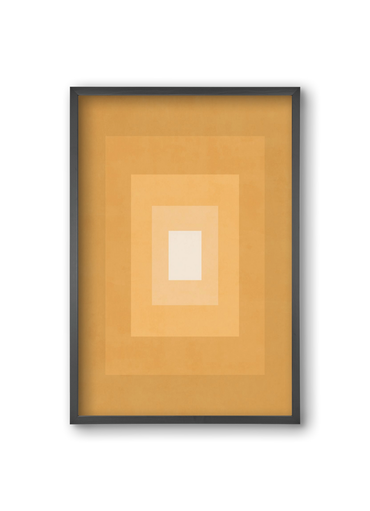 Rectangular Composition 012, 20x30 cm (20x30 cm), Fekete keret