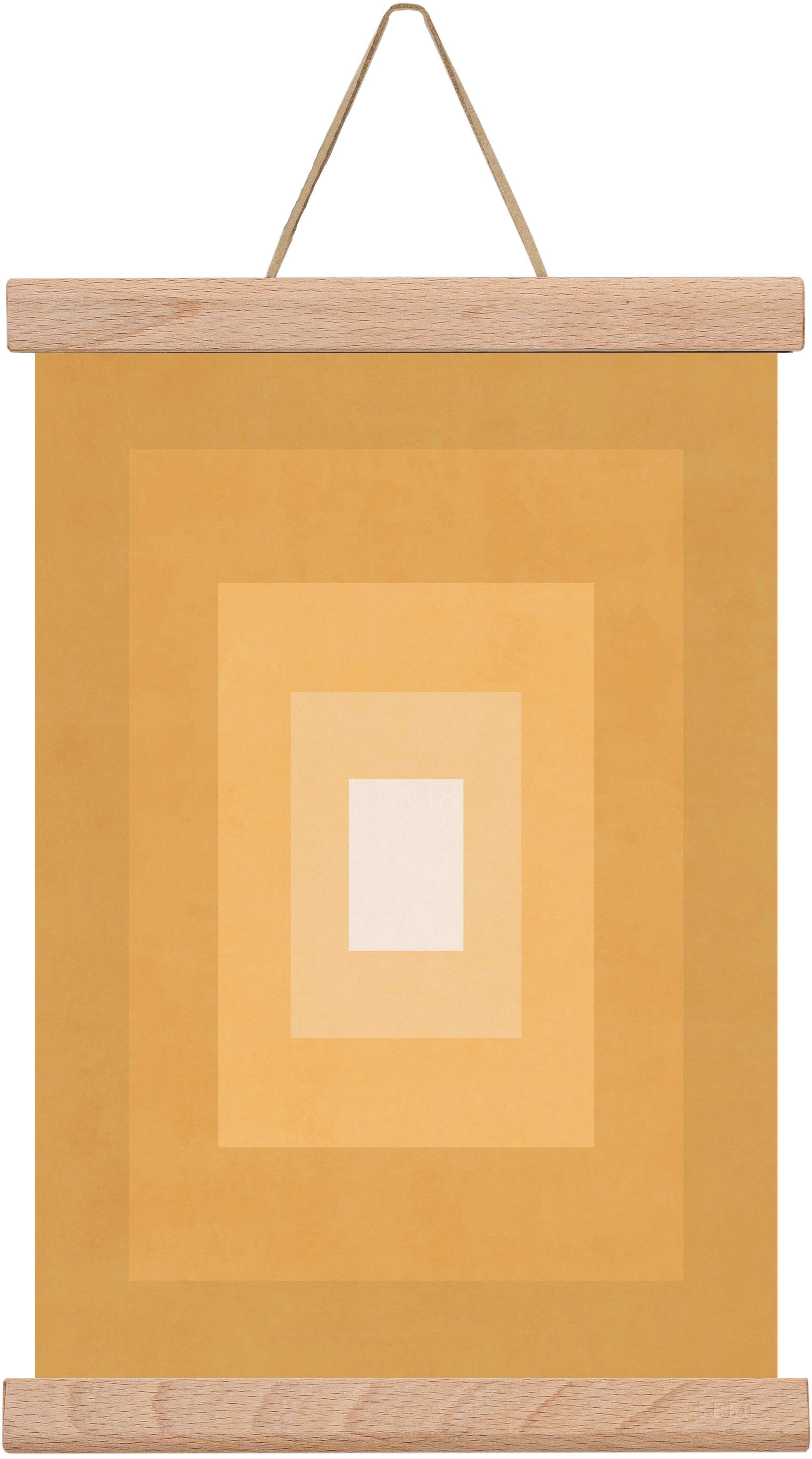 Rectangular Composition 012, 20x30 cm (20x30 cm), Tölgy akasztó