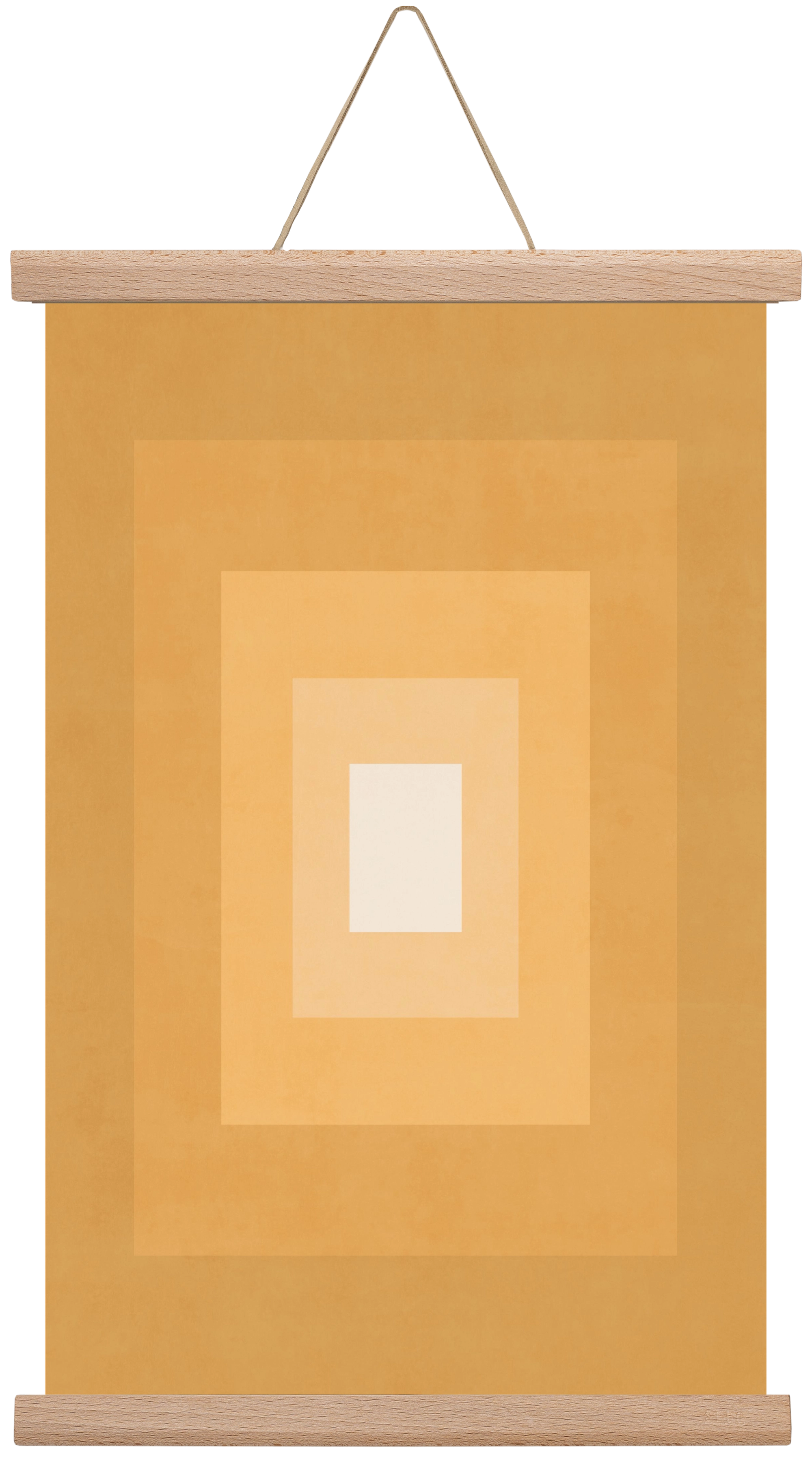 Rectangular Composition 012, 30x45 cm (30x45 cm), Tölgy akasztó